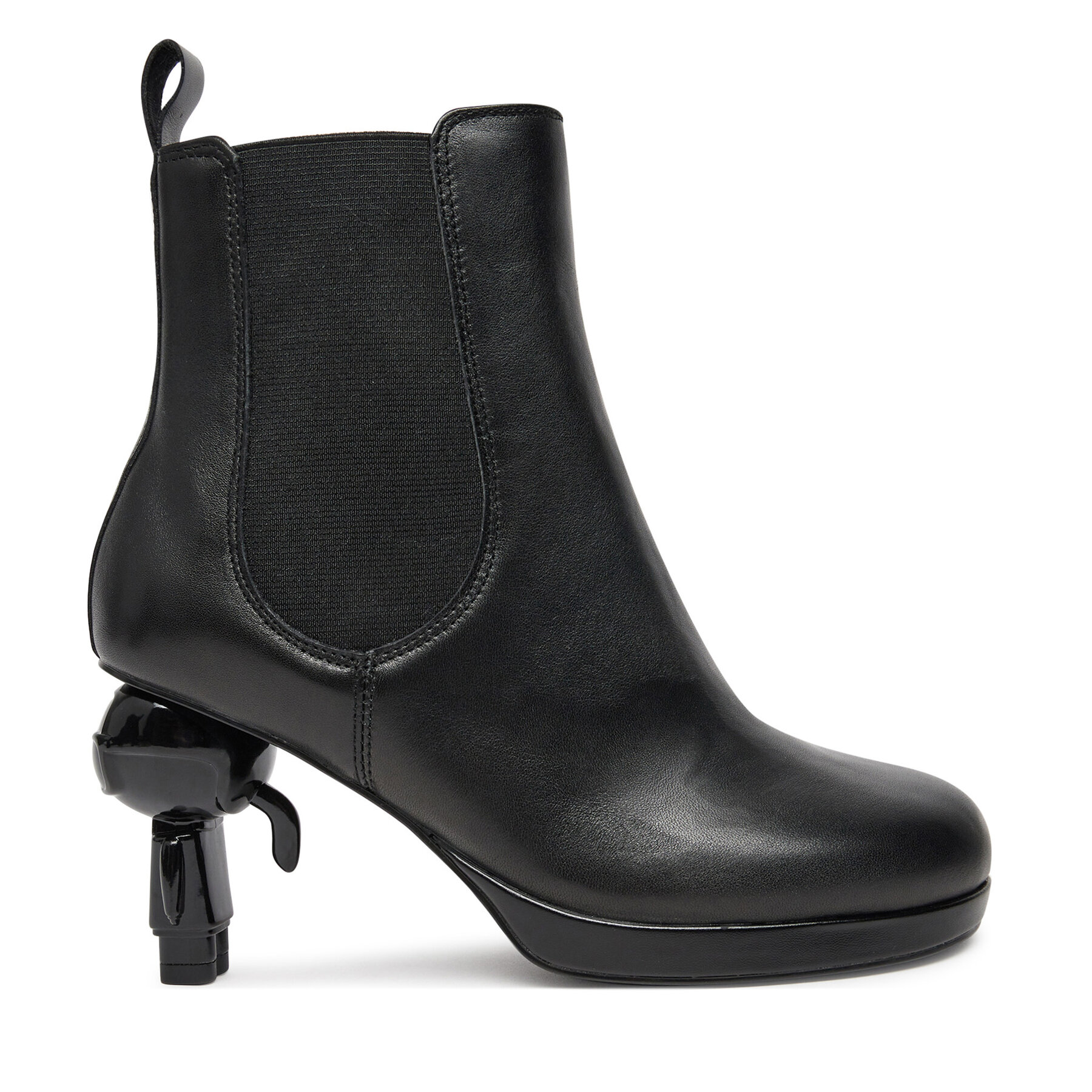 Bokacsizma KARL LAGERFELD KL39044 Fekete