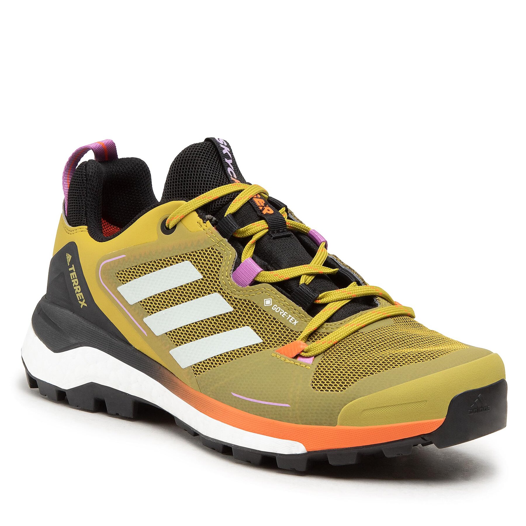 Pantofi adidas Terrex Skychaser 2 Gtx GORE-TEX GZ3977 Pulse Olive/Linen Green/Core Black adidas imagine 2022 reducere