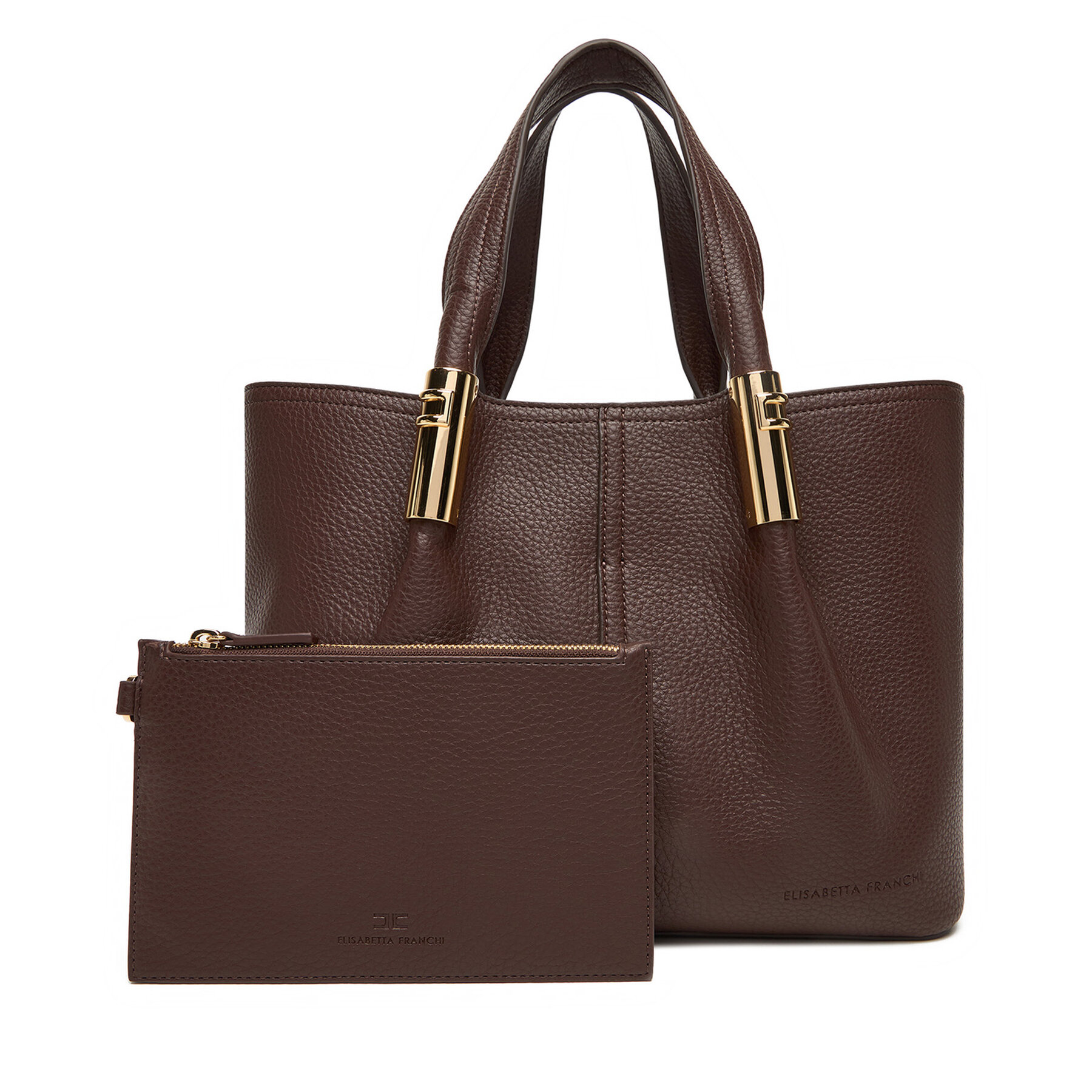 Geantă Elisabetta Franchi BS-42A-56E2-V400 Maro