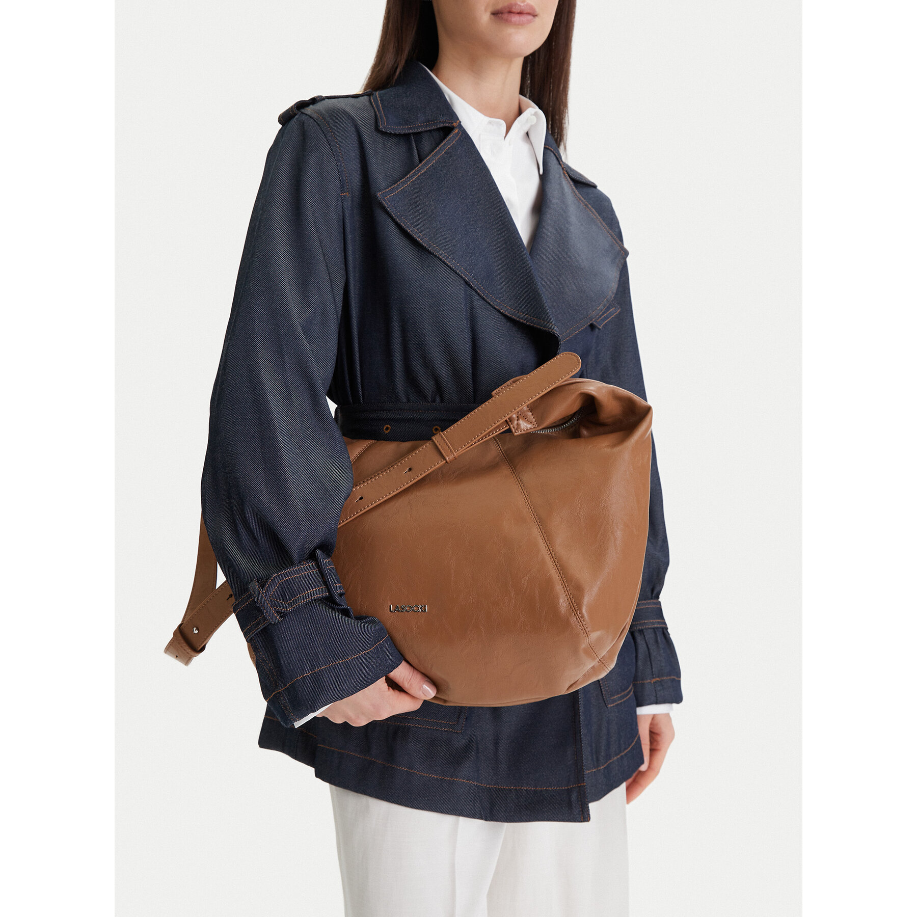 Ročna torba Lasocki CEO-LSK-X-005-09 Rjava