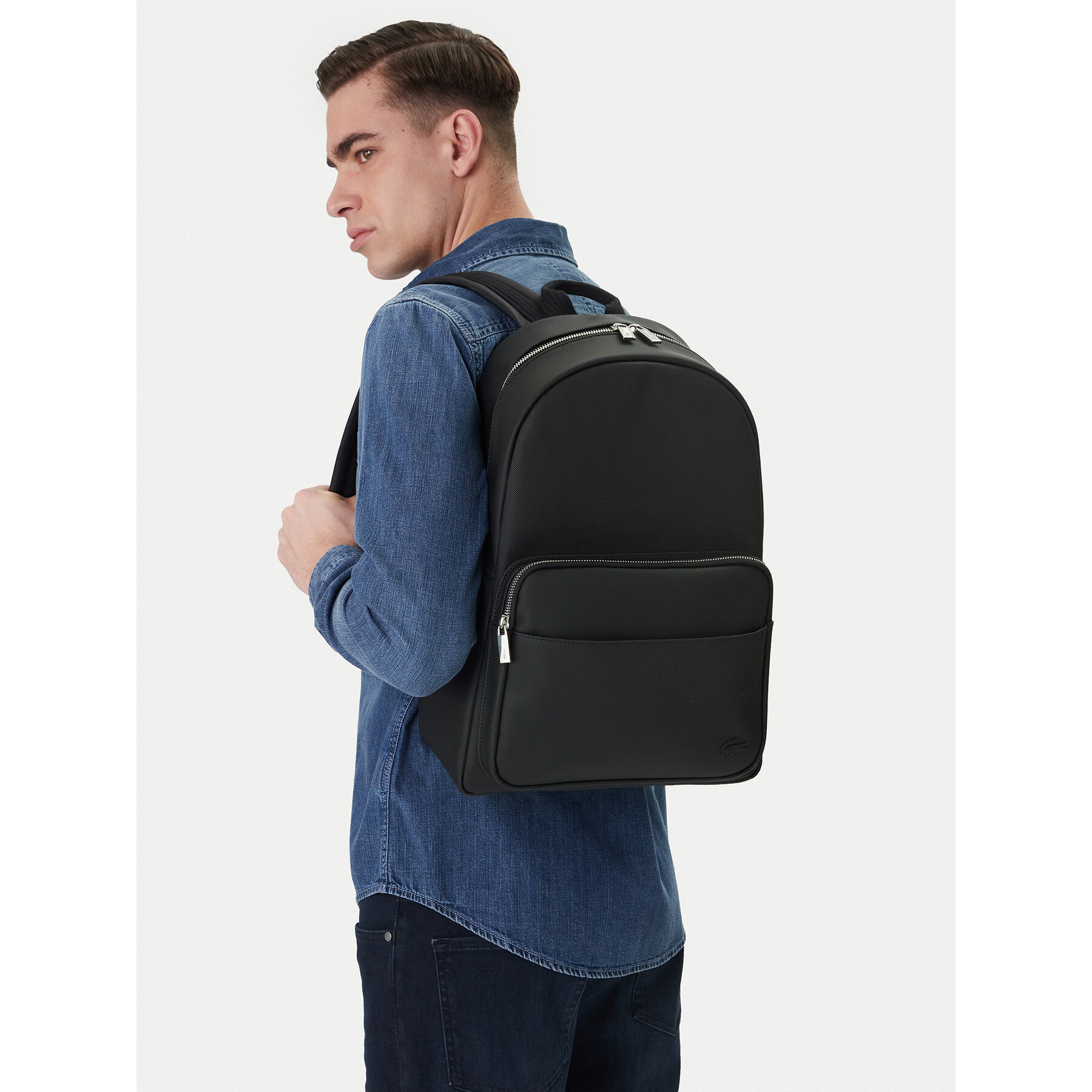 Hátizsák Lacoste NH4430HC Fekete
