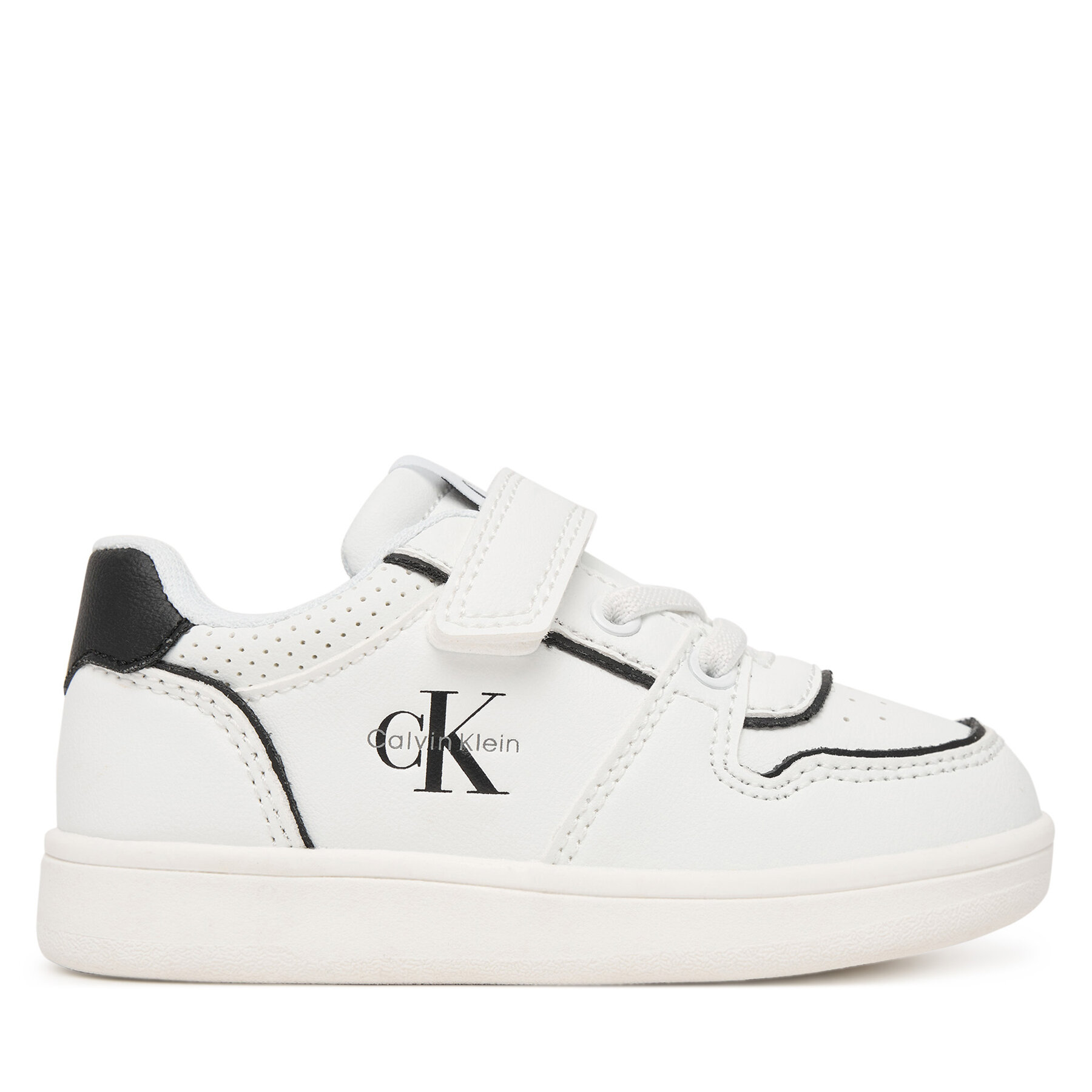 Superge Calvin Klein Low Cut Lace-Up/Velcro V1X9-83278-1355 M Bela