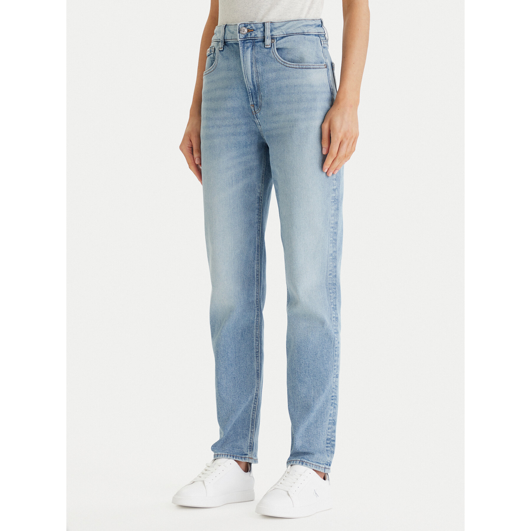 Calvin Klein Jeans Jeans LV047F670G Blau Mom Fit
