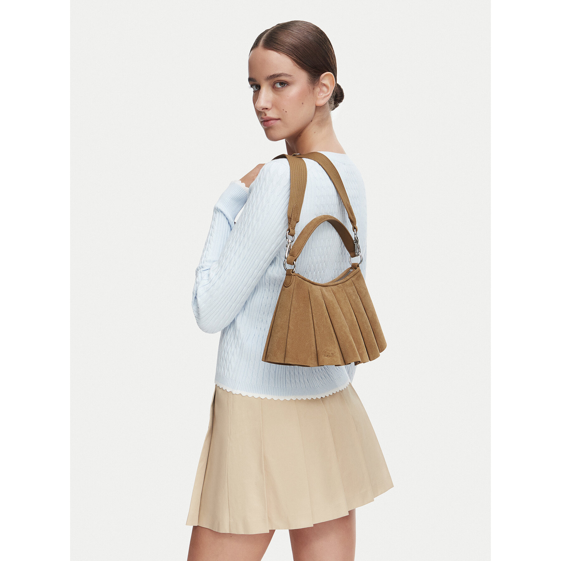 Geantă Lacoste NU5467DX Roșu