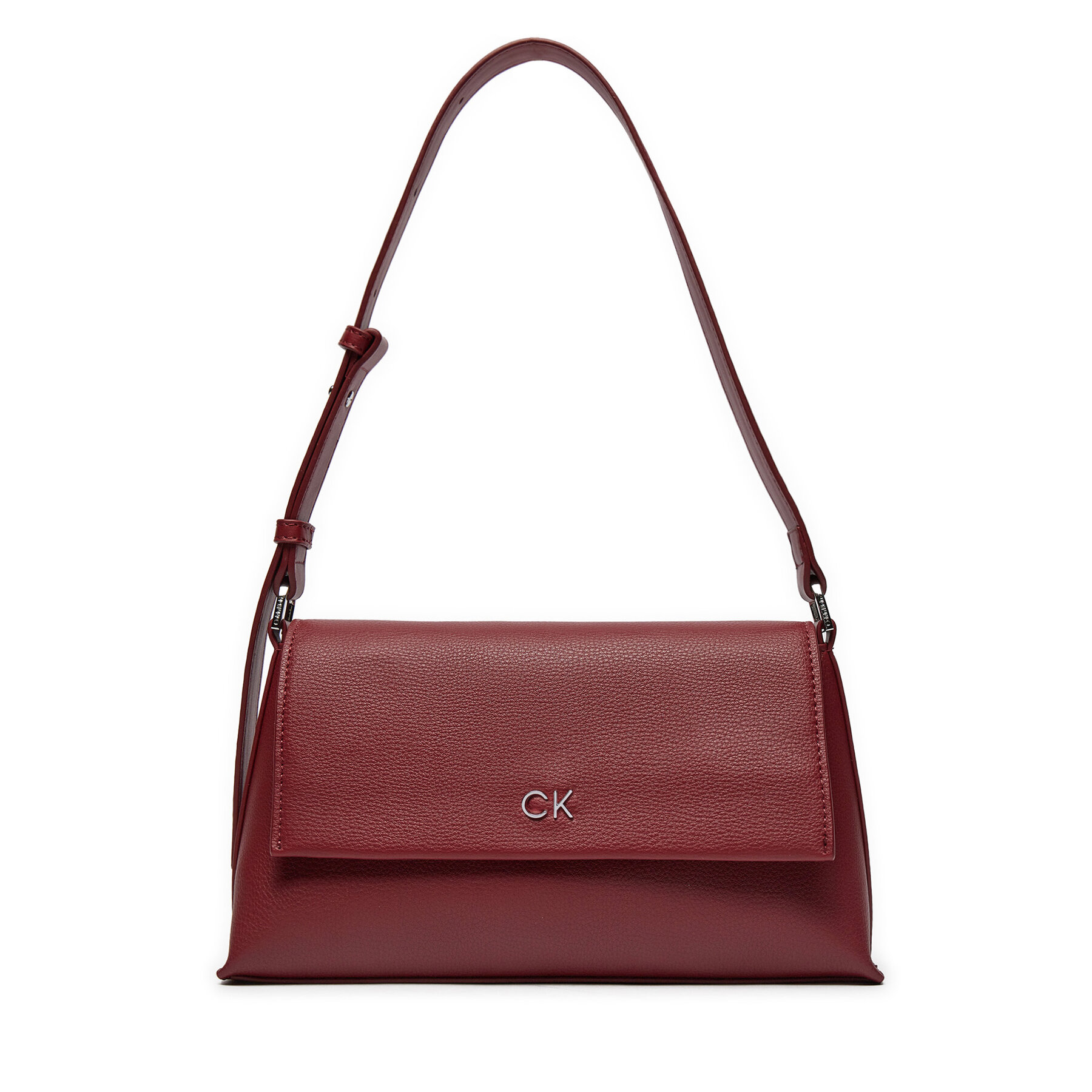 Borsetta Calvin Klein Ck Daily Shoulder Bag Pebble K60K612139 Bordeaux