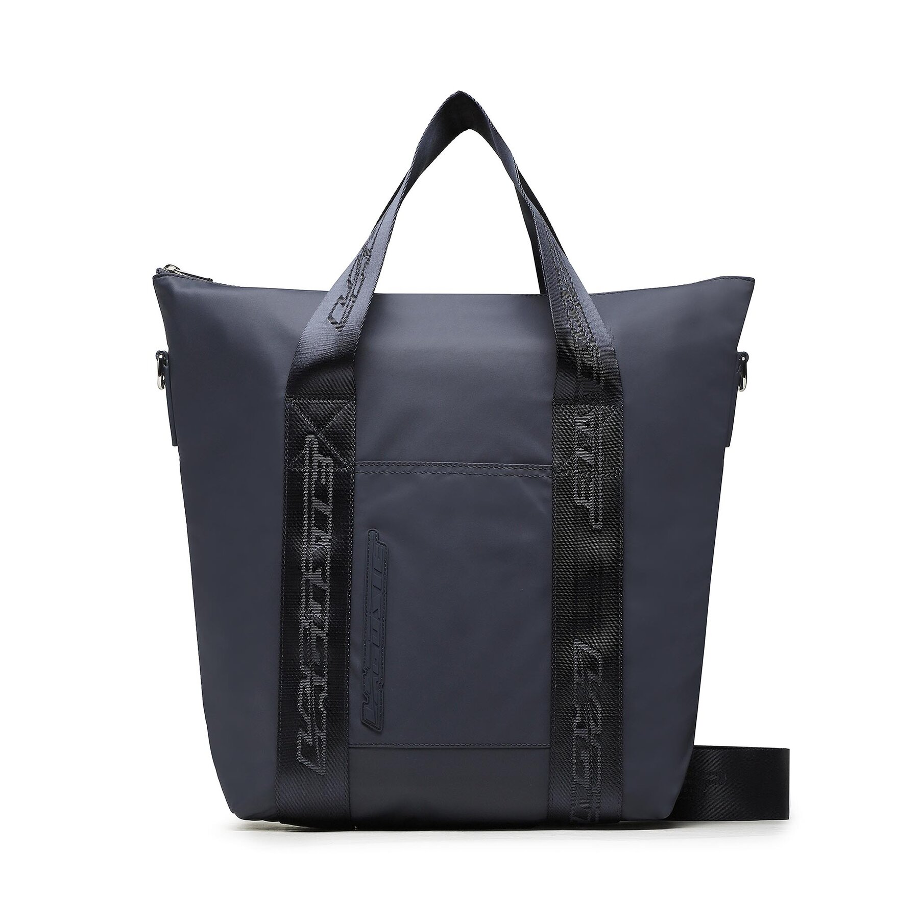 Geantă Lacoste S Tote Bag NF4234SG Bleu Nuit Blanc M05 BAG imagine super redus 2022