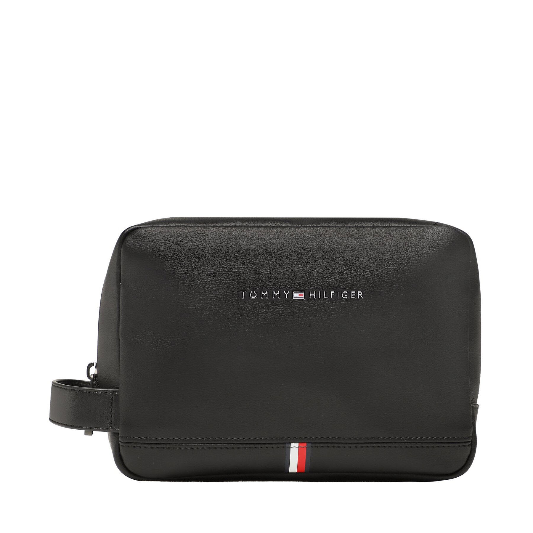 Geantă pentru cosmetice Tommy Hilfiger Th Corporate Washbag Pu AM0AM10971 BDS AM0AM10971