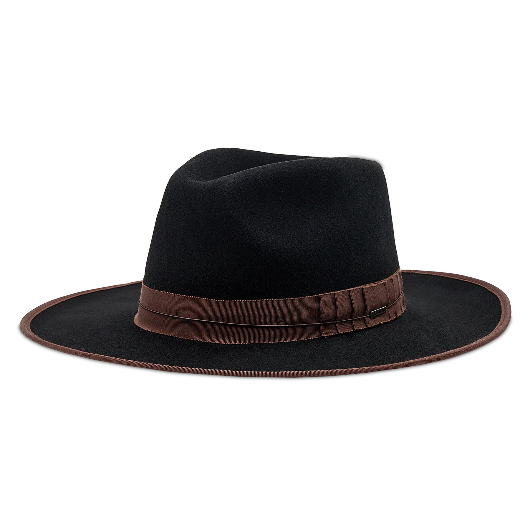 Pălărie Brixton Reno 11040 Black/Brown 11040 imagine super redus 2022