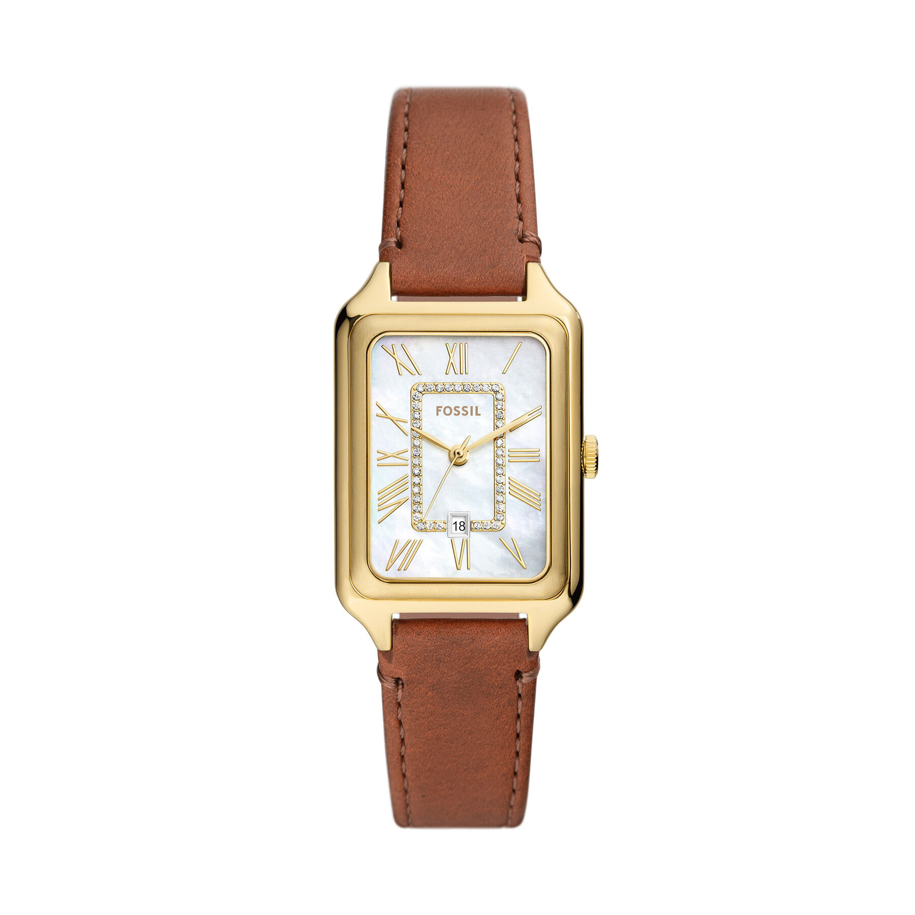 Часовник Fossil Raquel ES5307 Кафяв