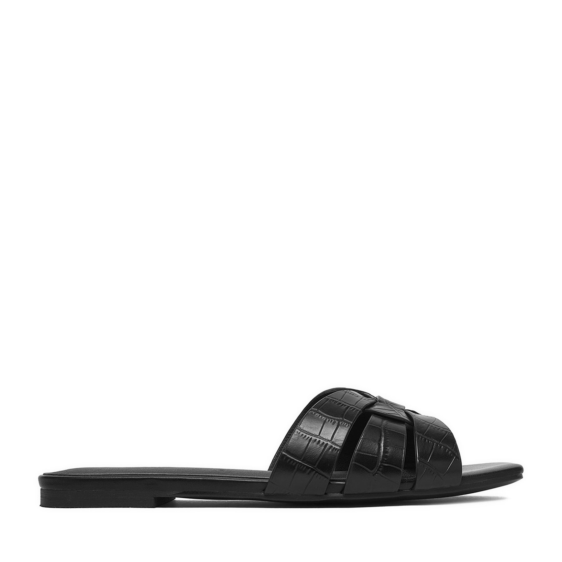 Papucs GINO ROSSI C-WS1190-01 Fekete
