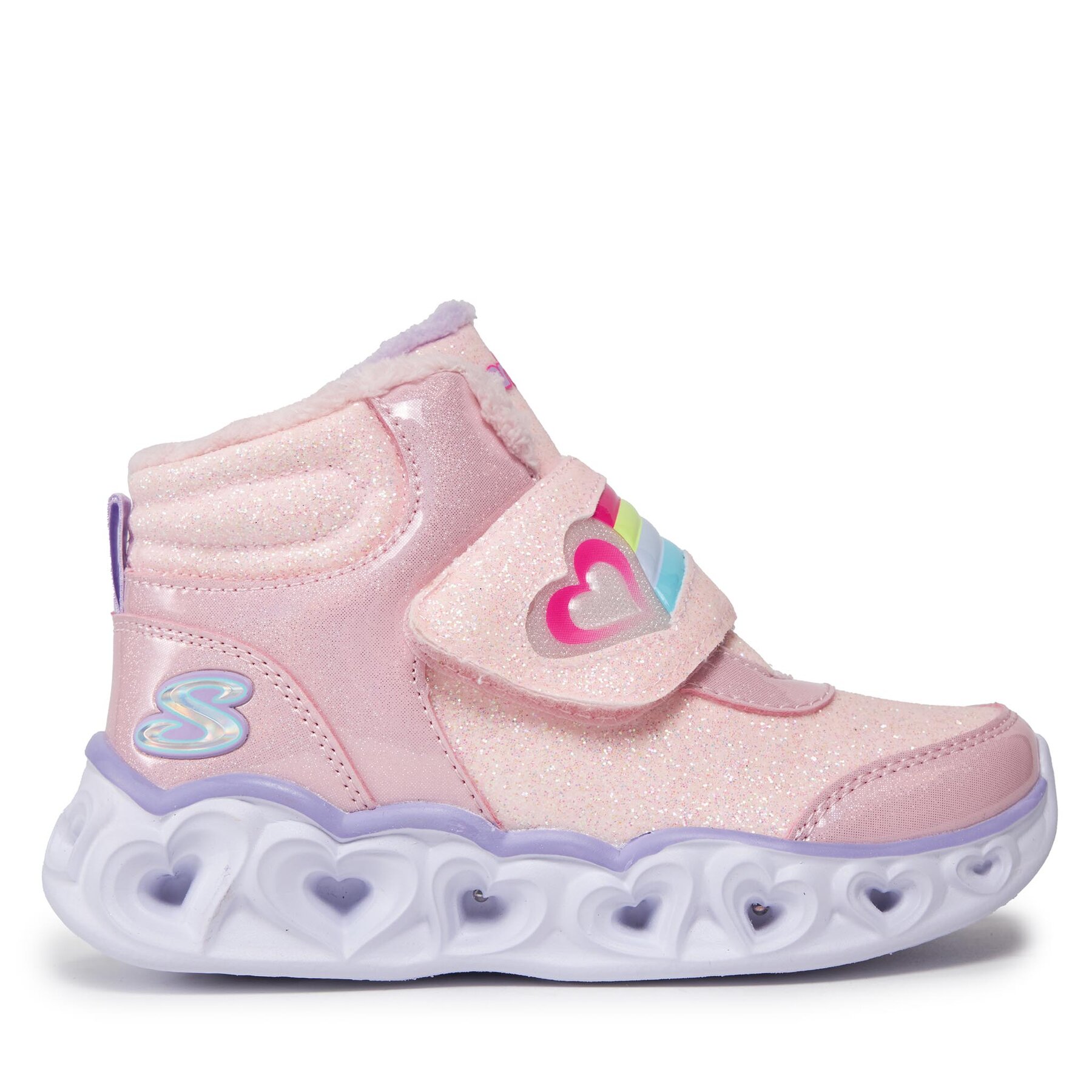 Sportcipők Skechers Heart Lights Brilliant Rainbow 302669L/PKLV Rózsaszín