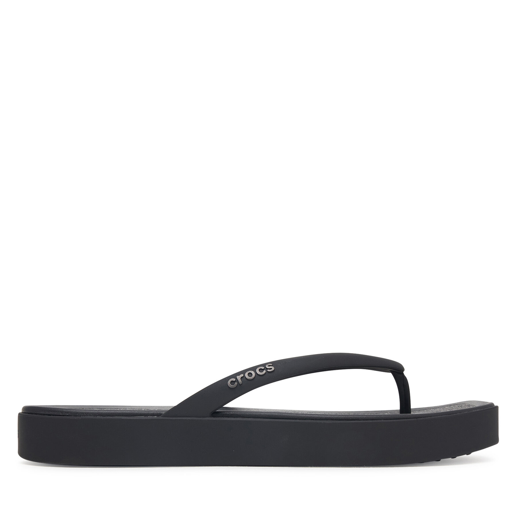 Japonke Crocs Miami Square Flatform Flip 214161 Črna