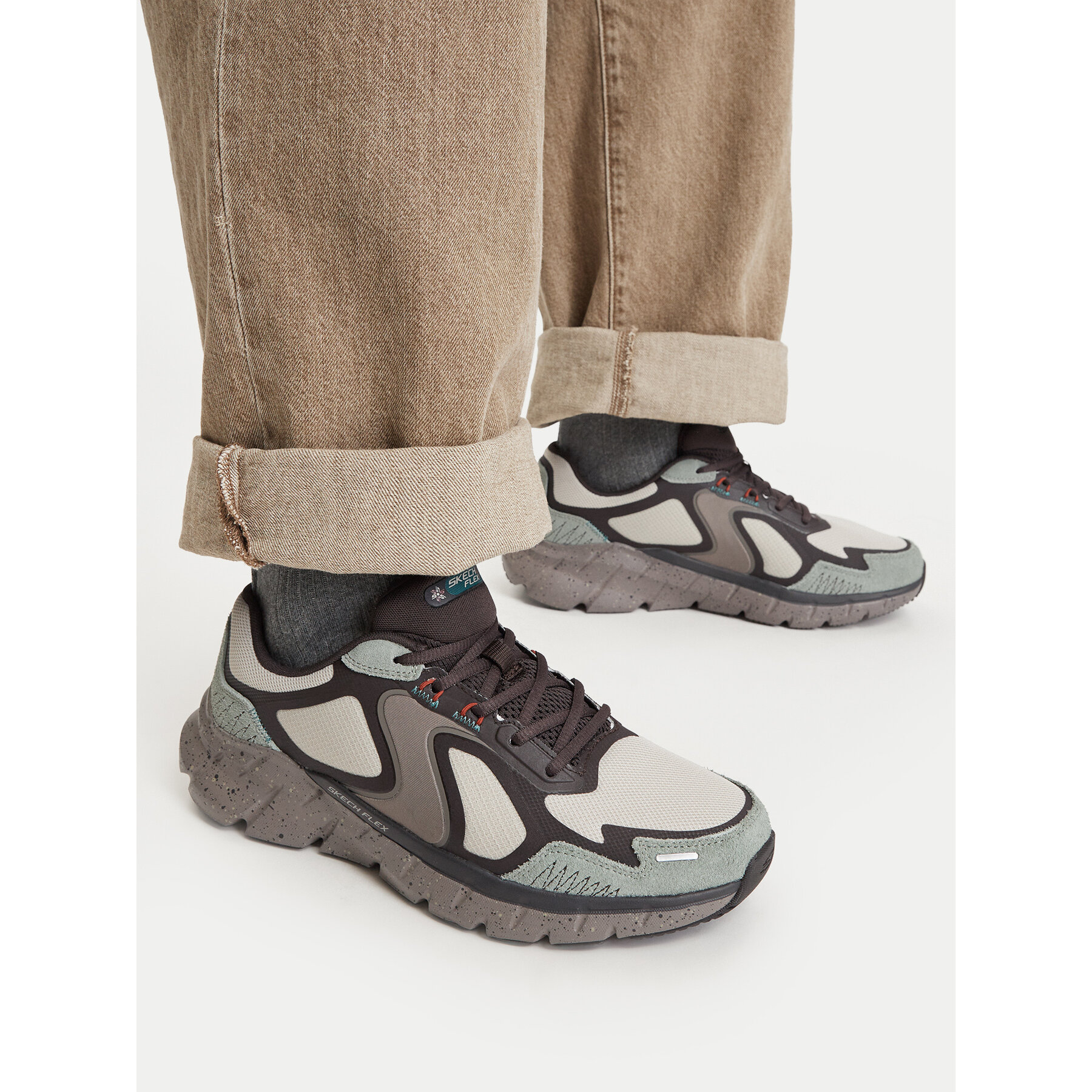 Сникърси Skechers Flex 4.0 233256/NTBR Сив