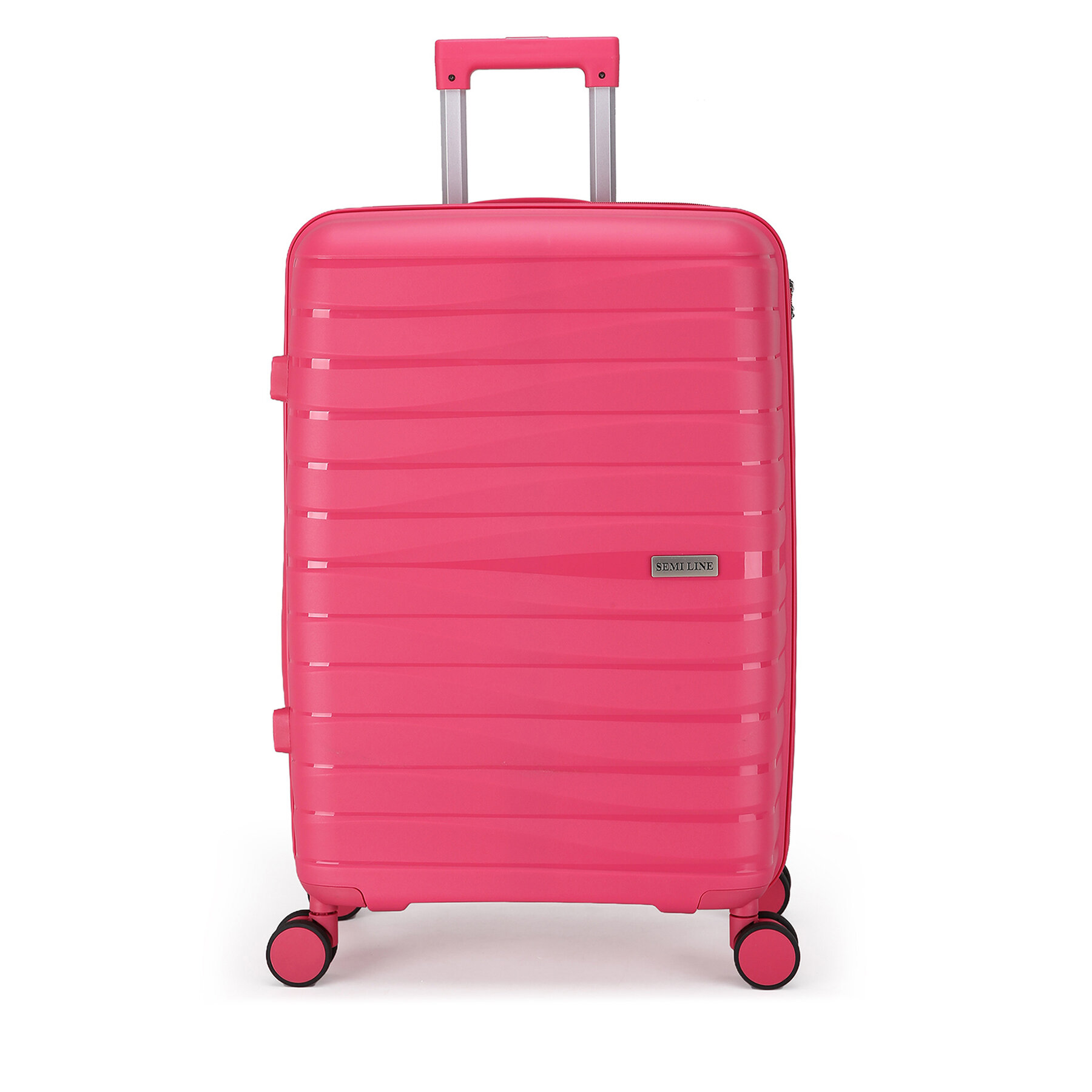 Valise grande Semi Line T5796-3 Rose