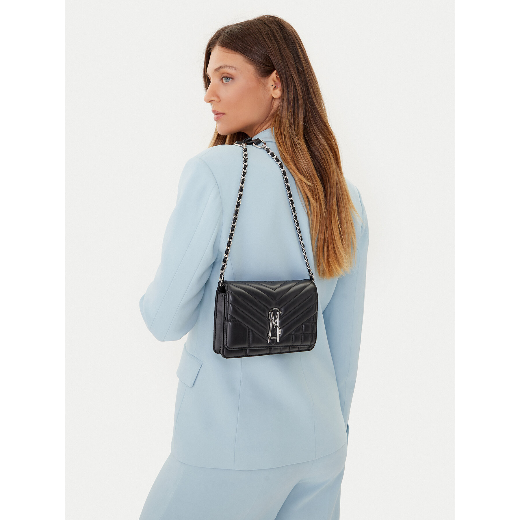 Τσάντα Steve Madden Bvoler-Q SM13001815 Μαύρο