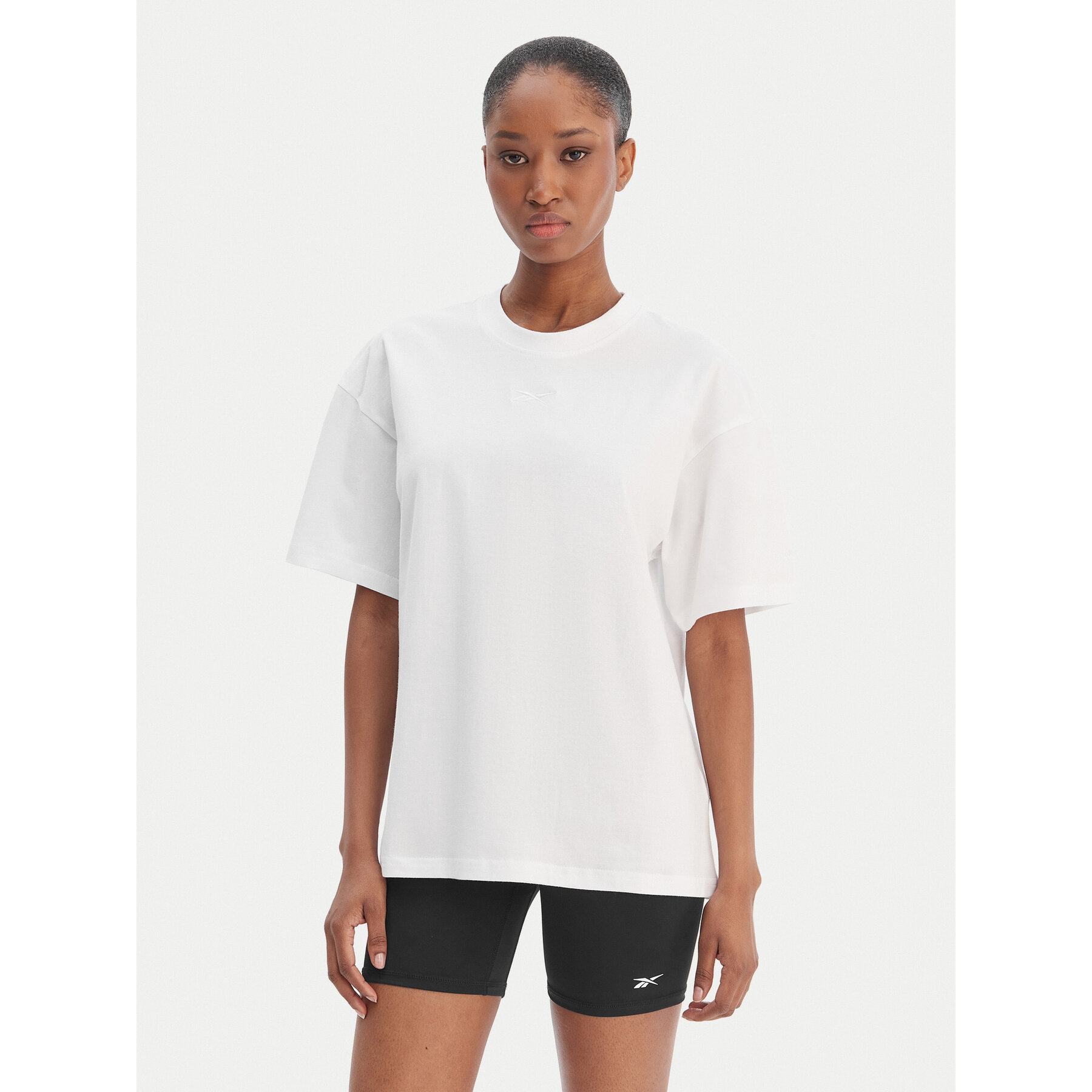 Reebok T-shirt Reebok x Ewa Chodakowska RK25611CCW Bijela Relaxed Fit
