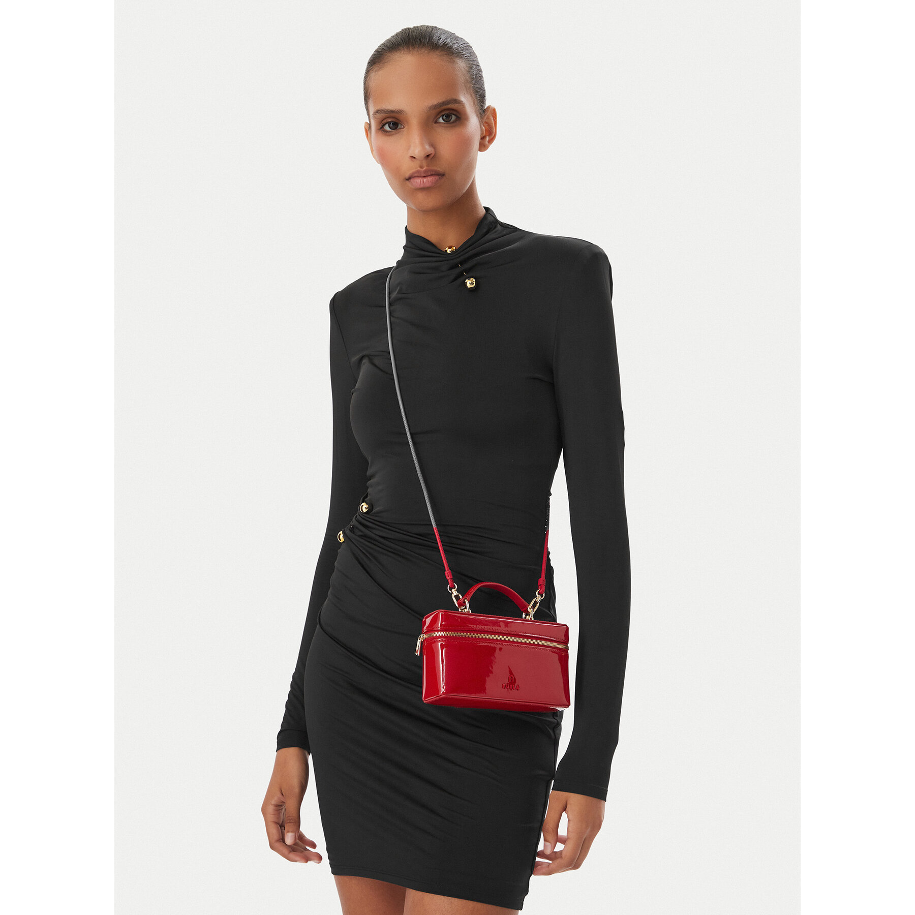 Geantă Furla Camelia Micro WE00780 BX0246 RT000 Roșu