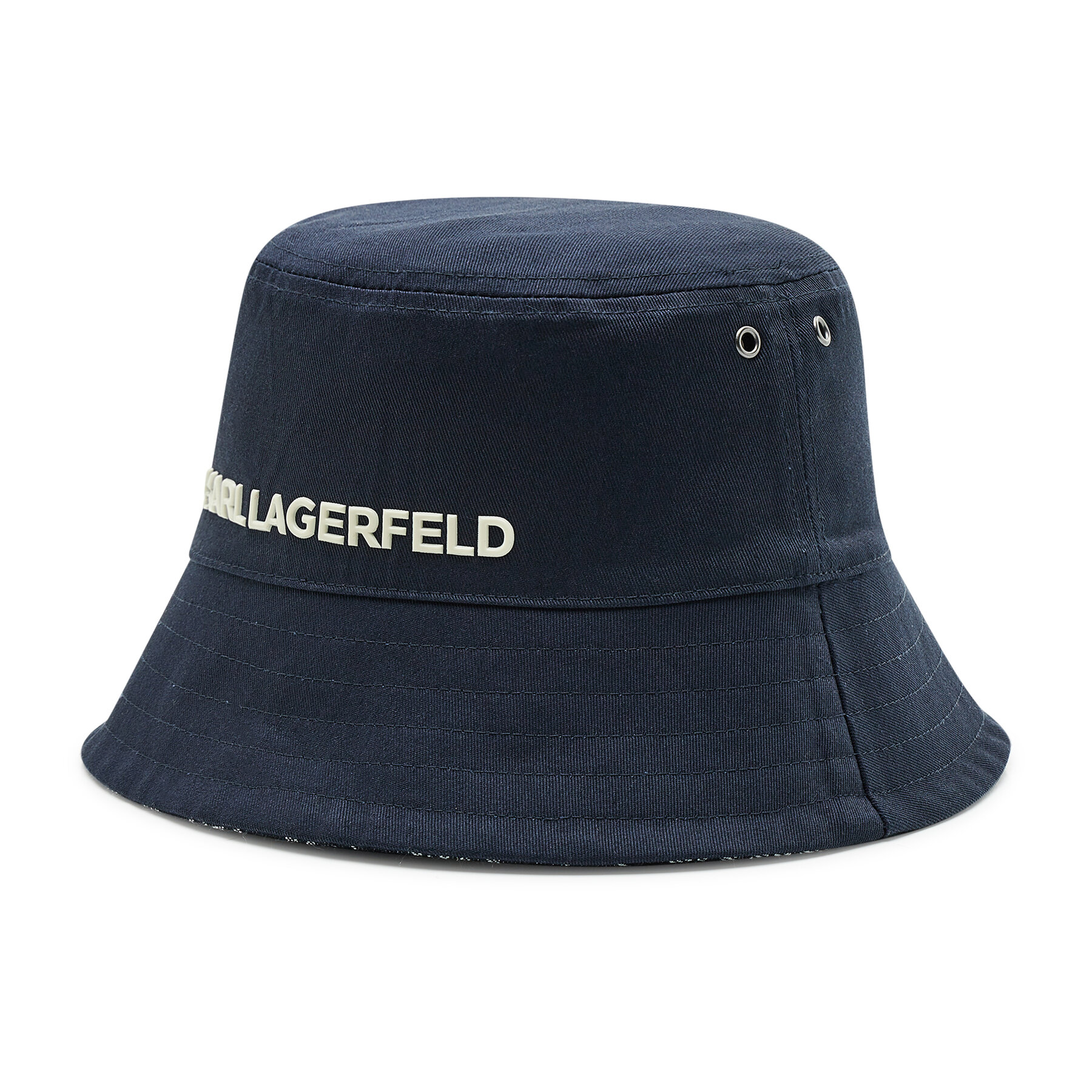 Pălărie KARL LAGERFELD Bucket 221W3409 Denim/Navy 309 221W3409 imagine super redus 2022