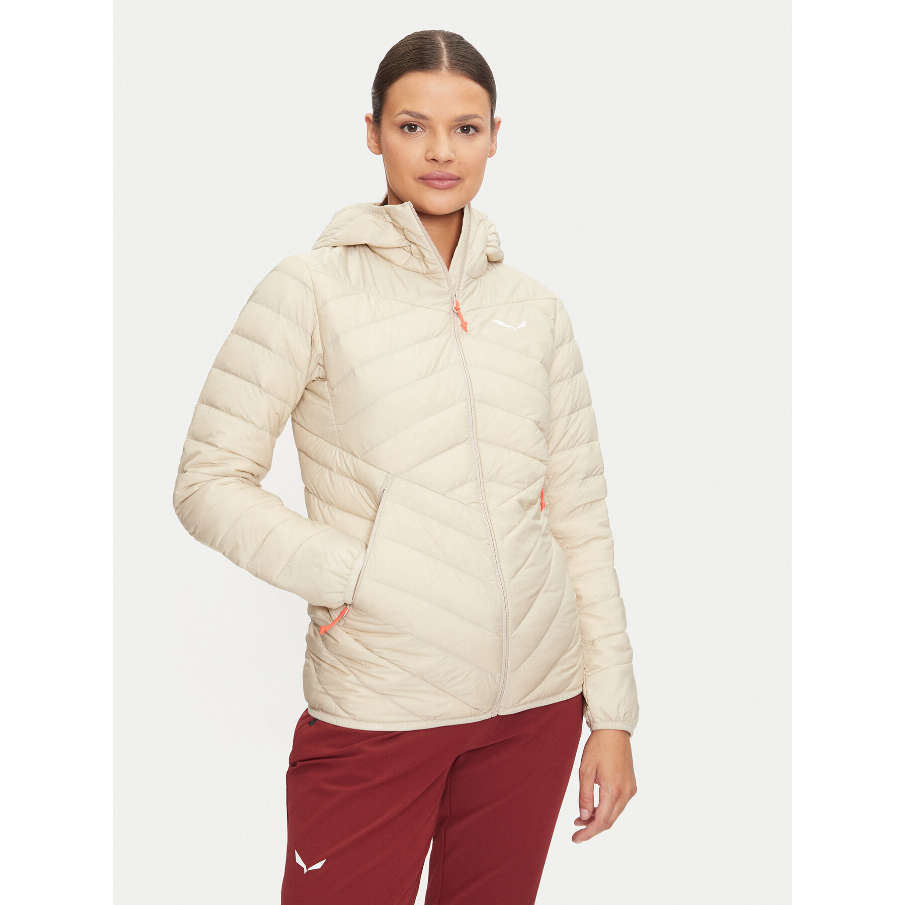 Salewa Daunenjacke Brenda 27884 Beige Regular Fit