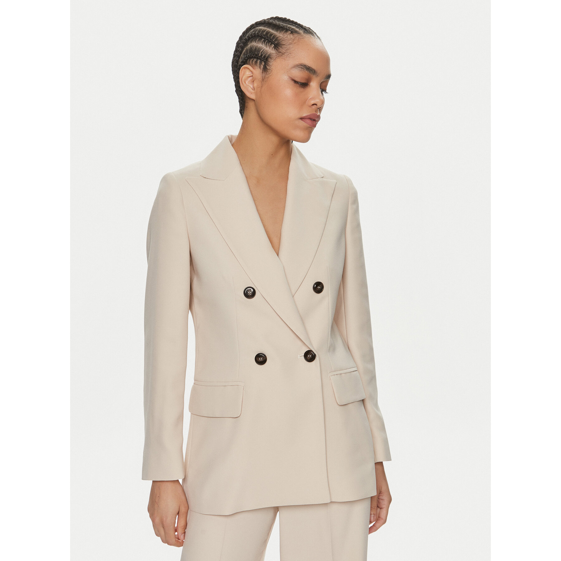 MAX&Co. Sakko Oboe 24180410 Beige Regular Fit