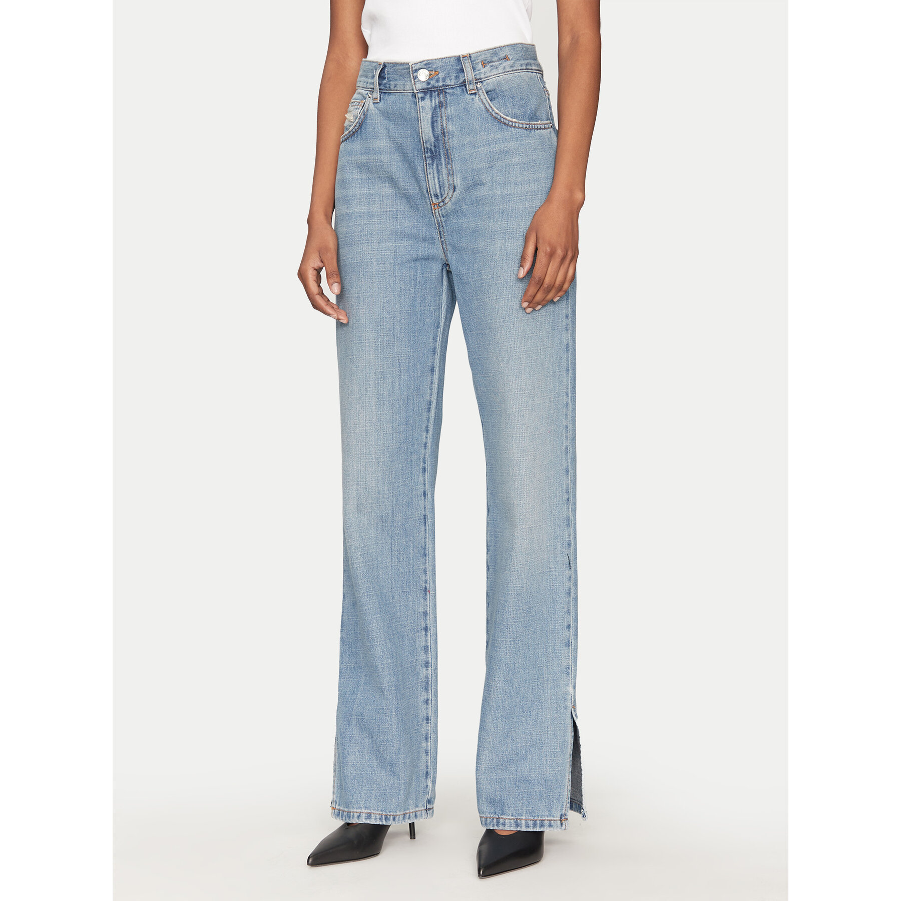 Marella Jeans Wleg1 2513181074 Blau Wide Leg
