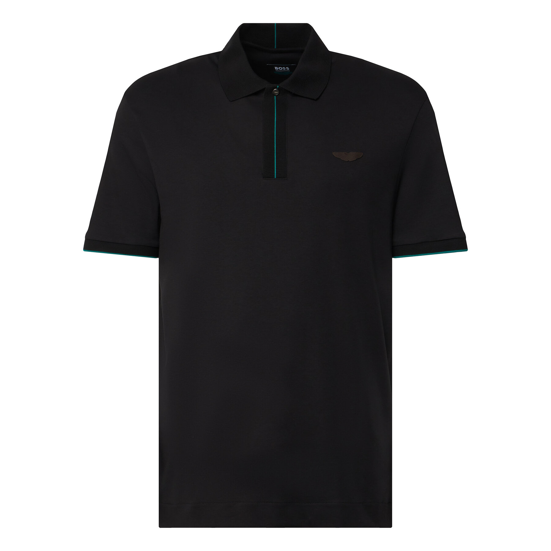 BOSS Polo C-Parlay 80 50575003 Crna Regular Fit