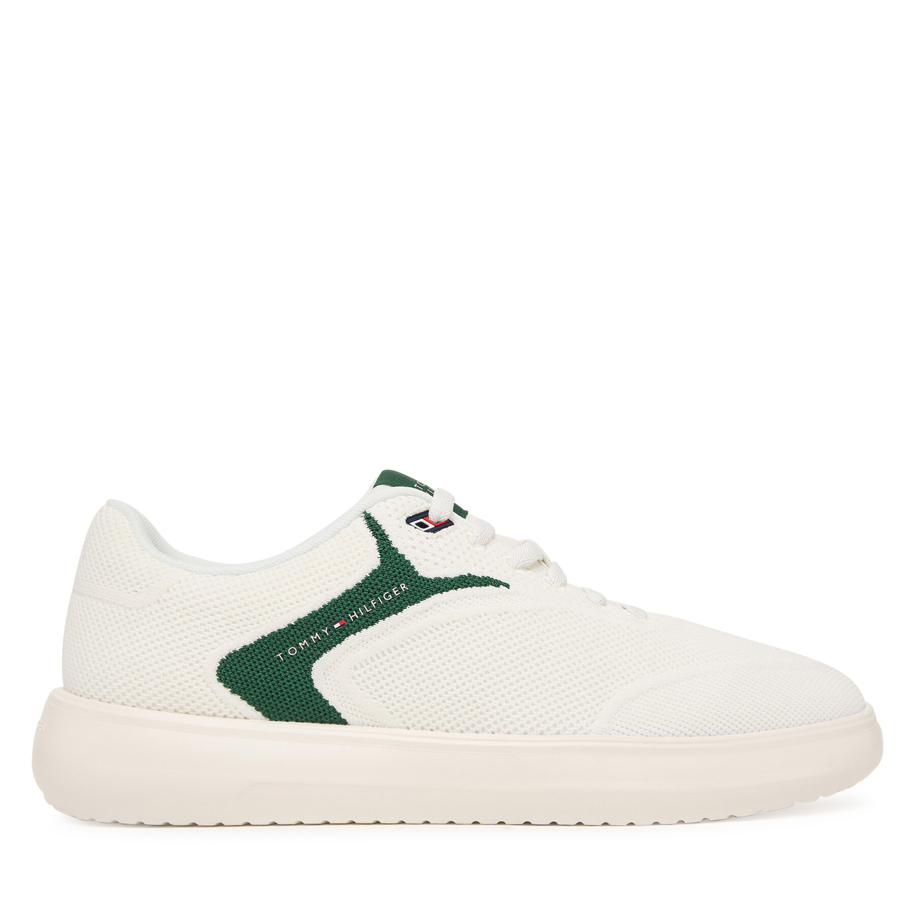 Sneakers Tommy Hilfiger Th Modern Lightcup Knit FM0FM05886 Alb