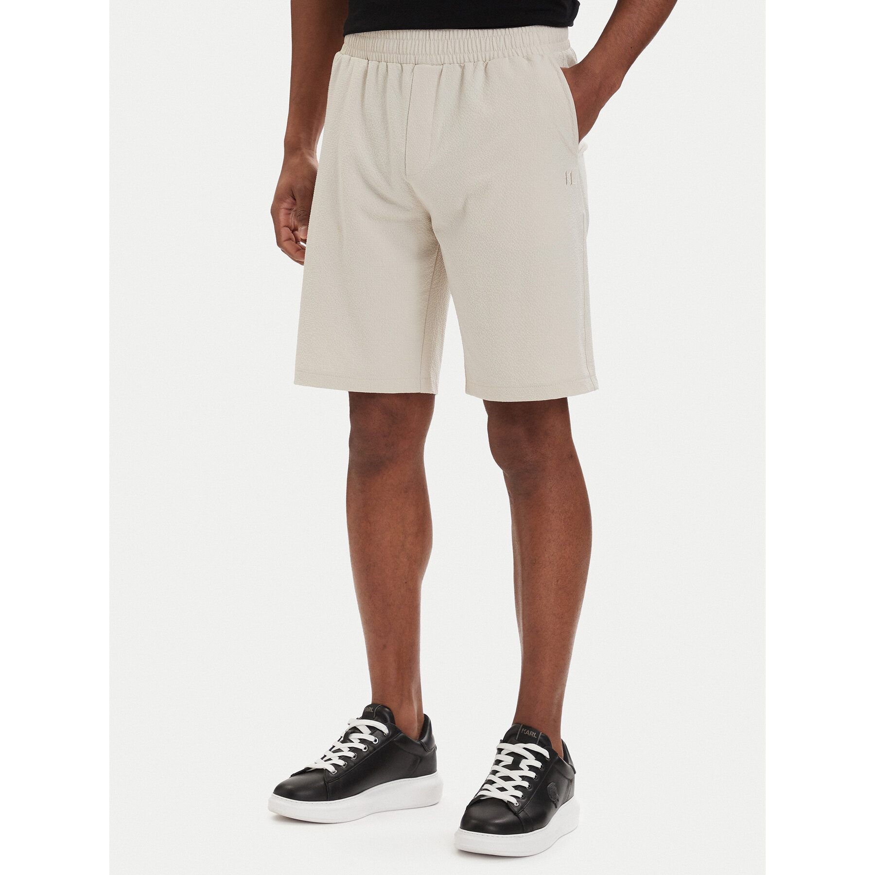 KARL LAGERFELD Sportshorts 265701 562034 Beige Regular Fit