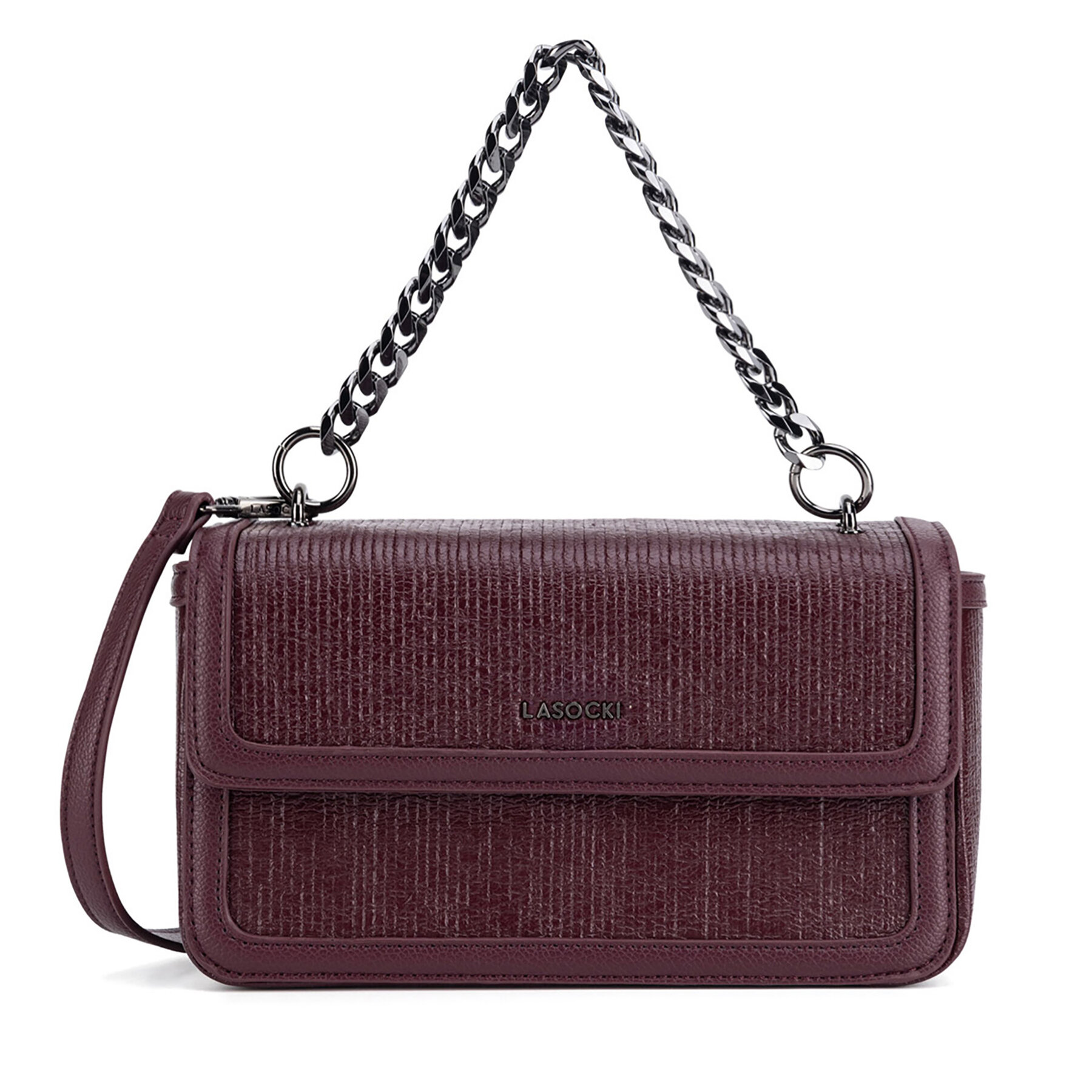 Bolso Lasocki LSK-B-002-06 Guinda/burdeos