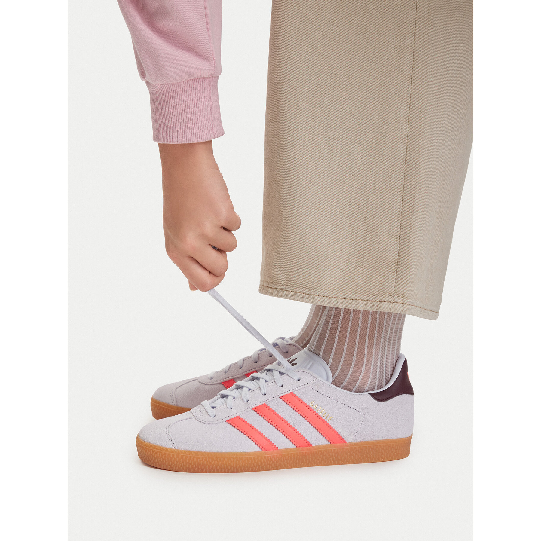 Сникърси adidas Gazelle Paris 2024 KI7132 Светлолилав