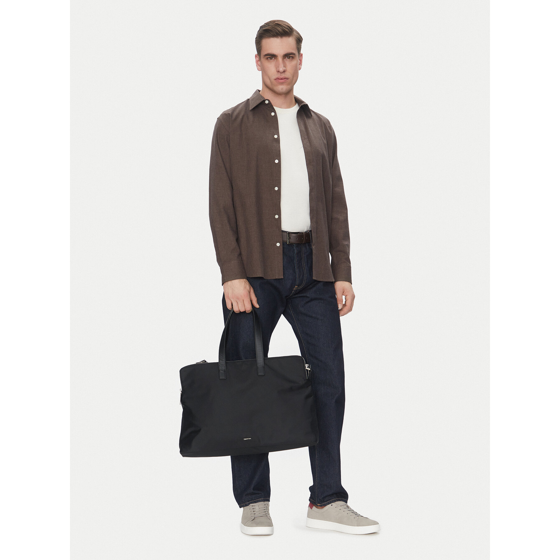 Taška Calvin Klein Business Tech 2g Carryall K50K512934 Čierna