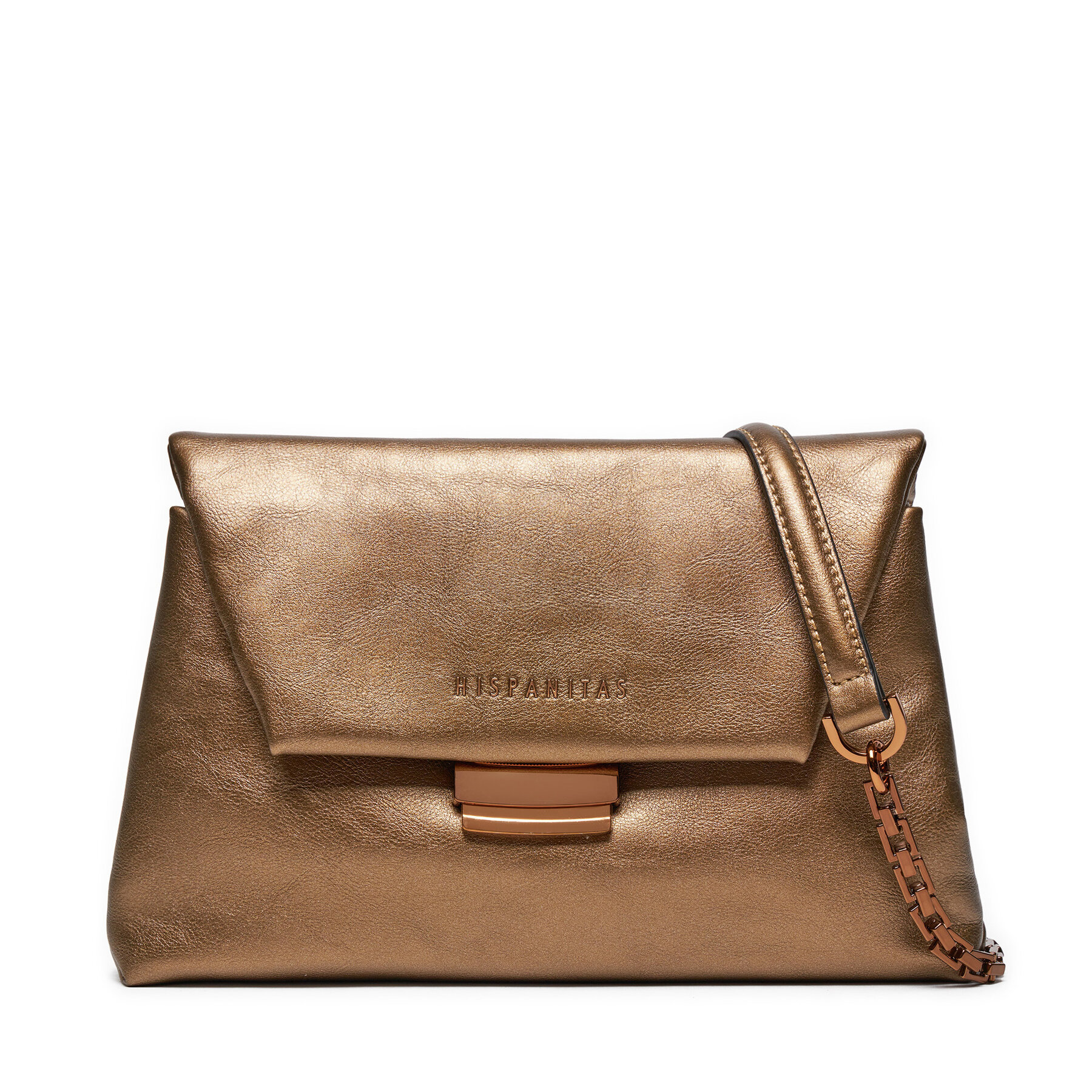 Bolso Hispanitas Ibiza Met-I24 BI243541 Oro
