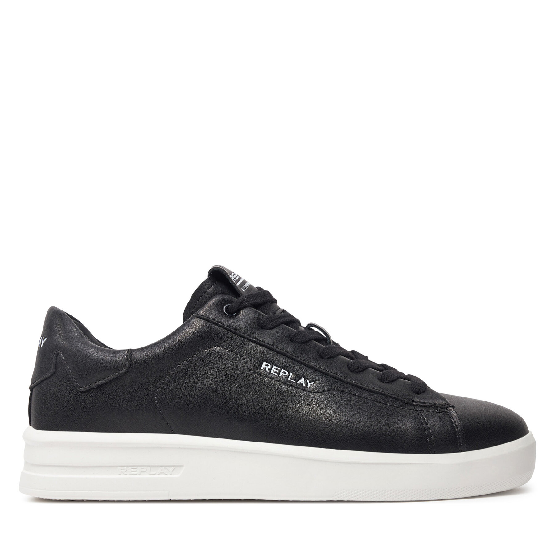Herren Sneakers REPLAY, Schuhgröße 45, Schwarz, GMZ4O .000.C0014L