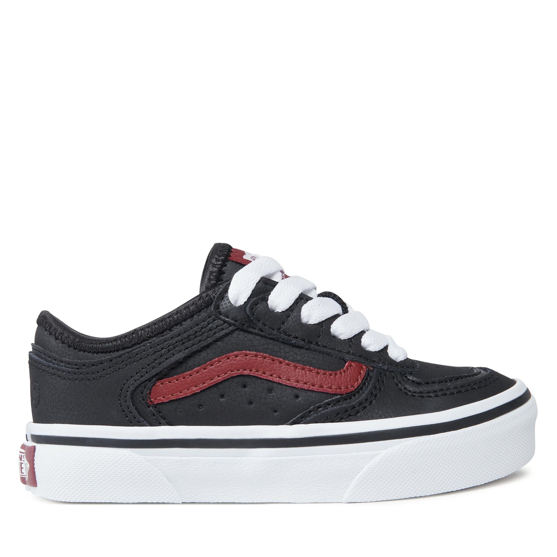 Kinder Sneakers aus Stoff Vans, Schuhgröße 34, Schwarz, Uy Rowley Classic VN0A4BU95R31