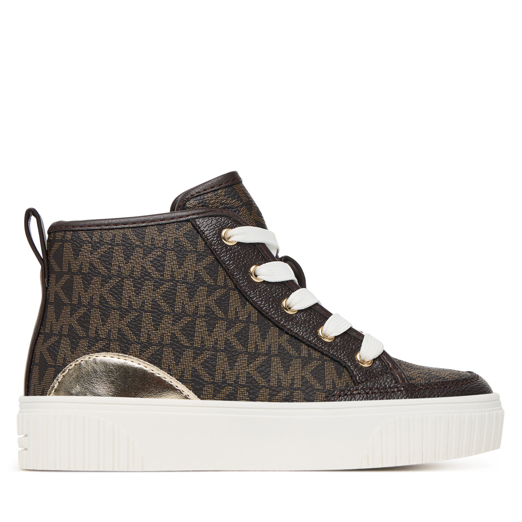 Sneakersy MICHAEL Michael Kors MK02912210 Hnedá