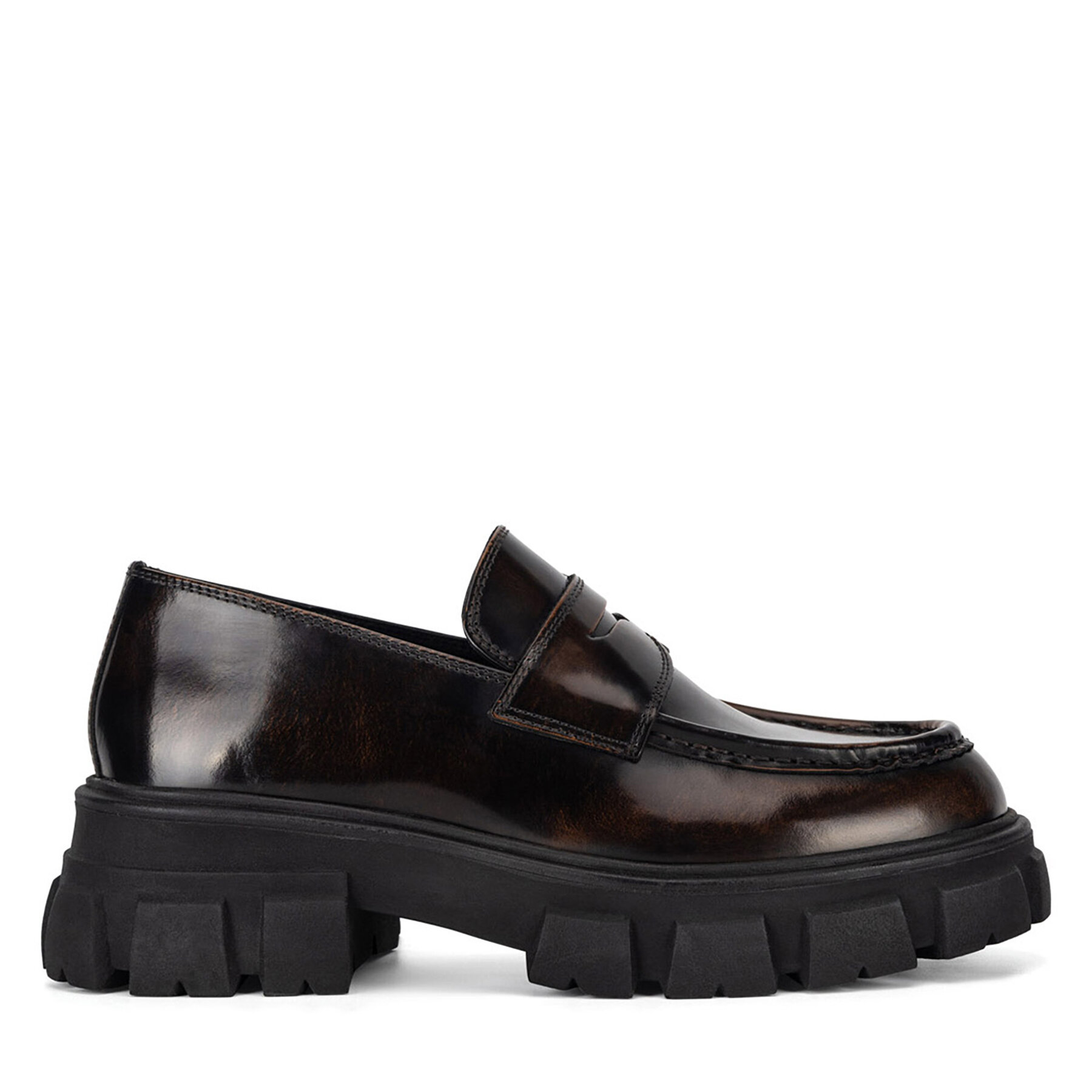 Dámske Loafers Badura, Rozmer: 37, Hnedá, ELANA-01WI-002