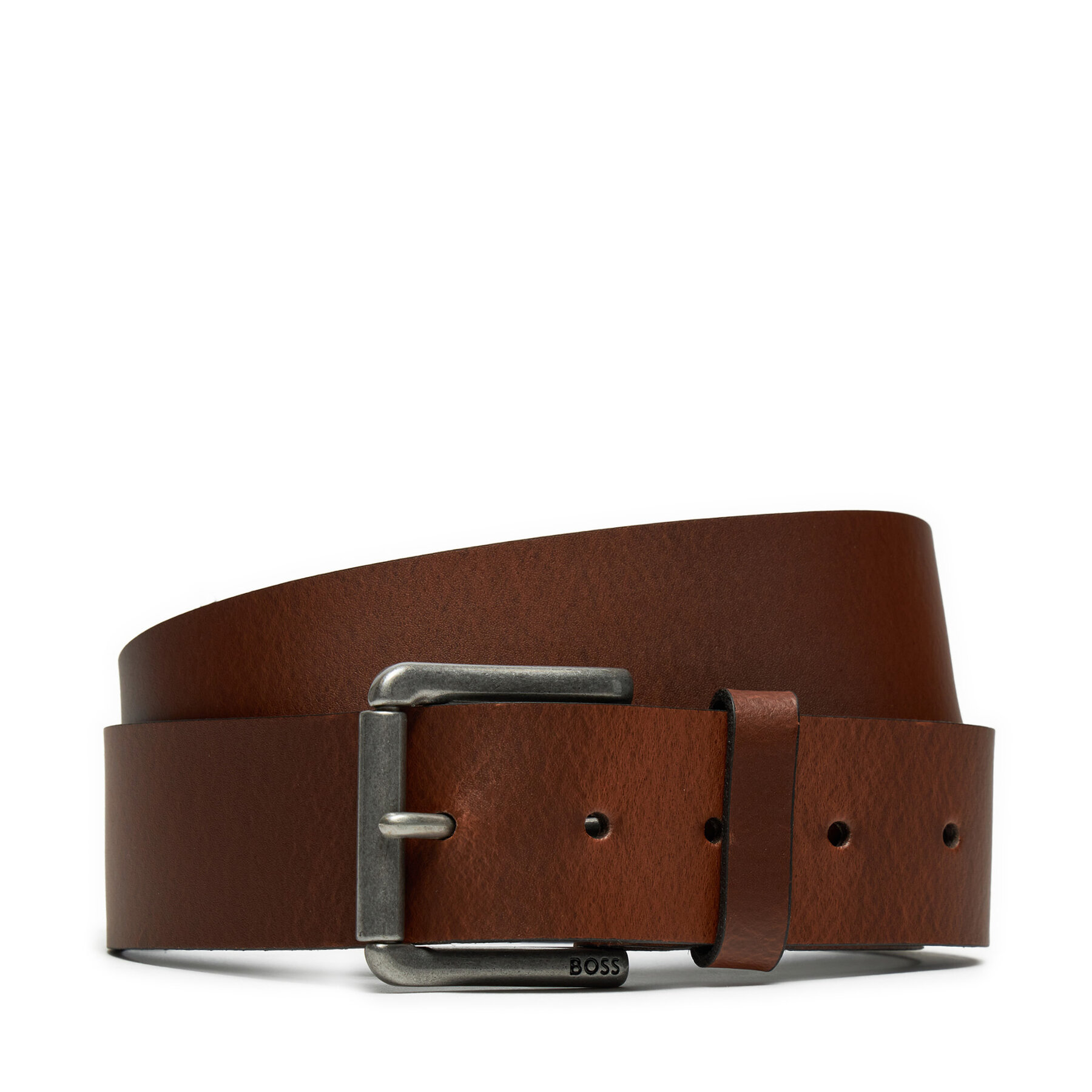 Cintura da uomo Boss 50491889 Marrone, Taglia 105, taglia : 105