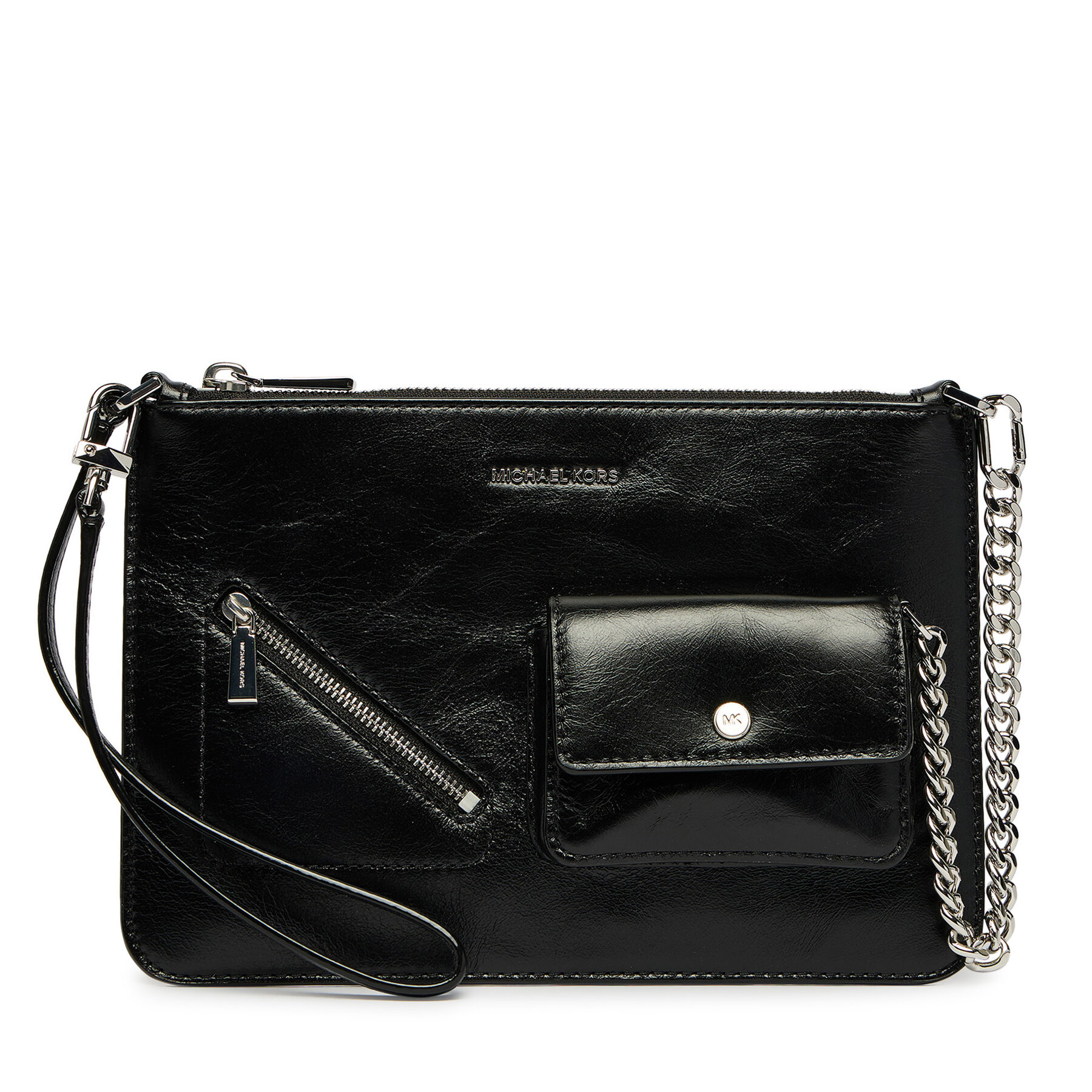 Táska MICHAEL Michael Kors Jet Set 32S6SJ6F6L Fekete