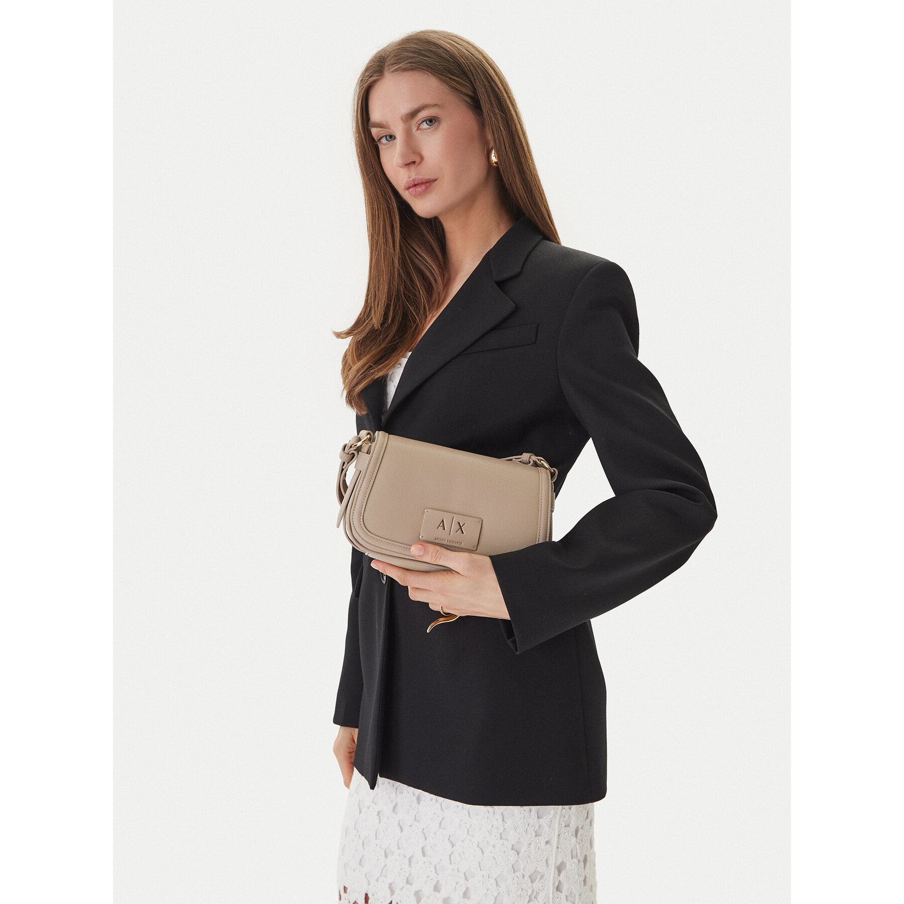 Kabelka Armani Exchange XW002596 AF22649 U6223 Béžová