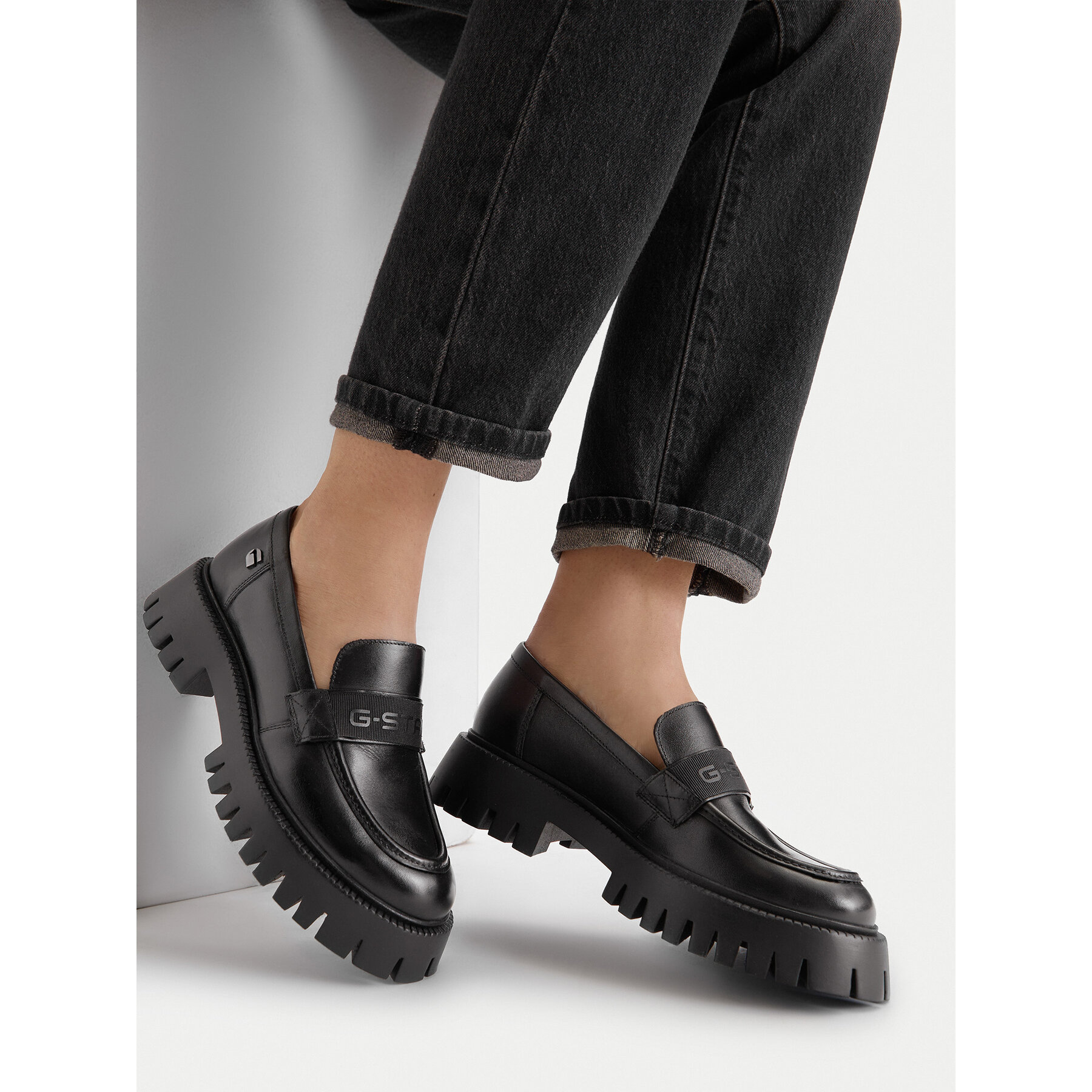Loaferice G-Star Raw CEO-WI23-LADIES-04 Crna
