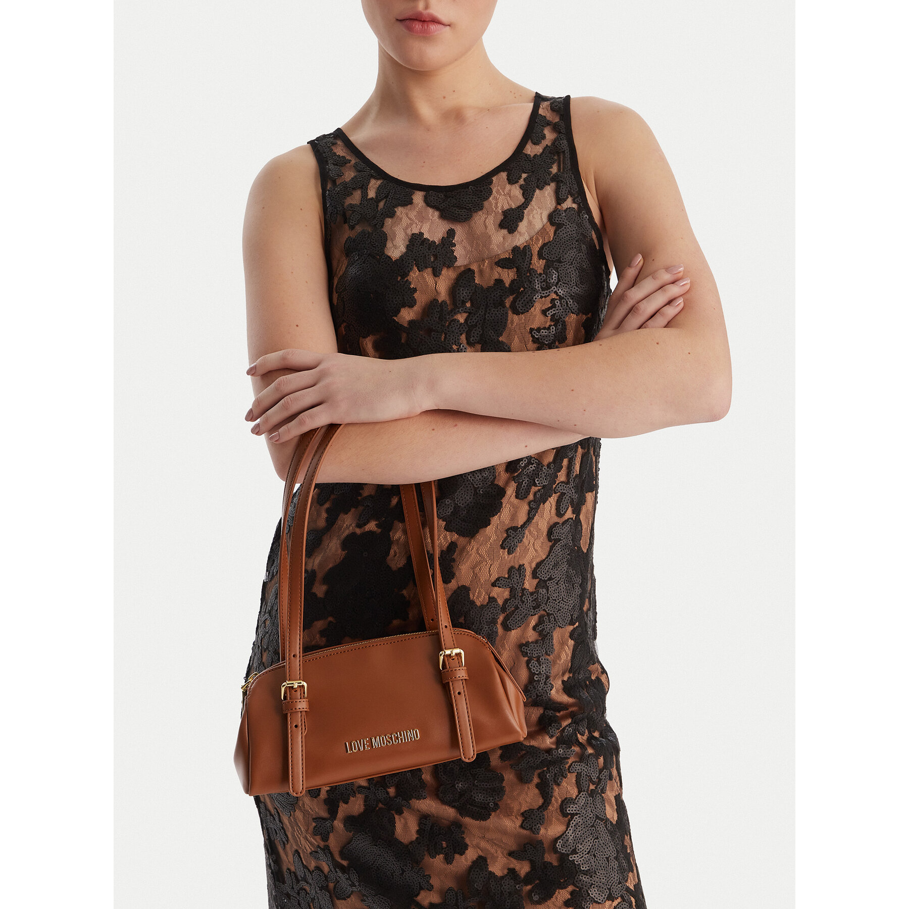 Torbica LOVE MOSCHINO JC4101PP1OLY0200 Smeđa