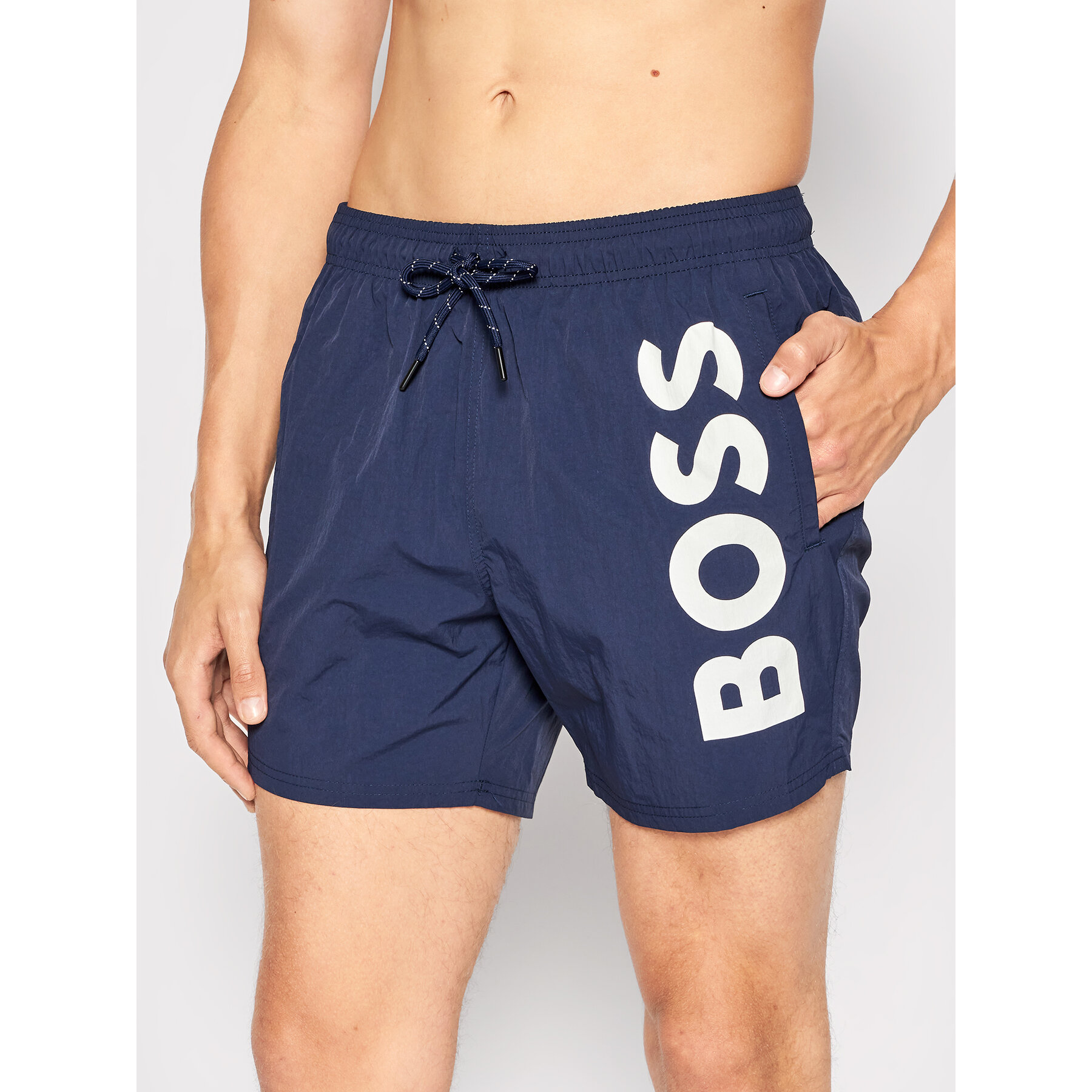 Boss Badeshorts Octopus 50469602 Dunkelblau Regular Fit