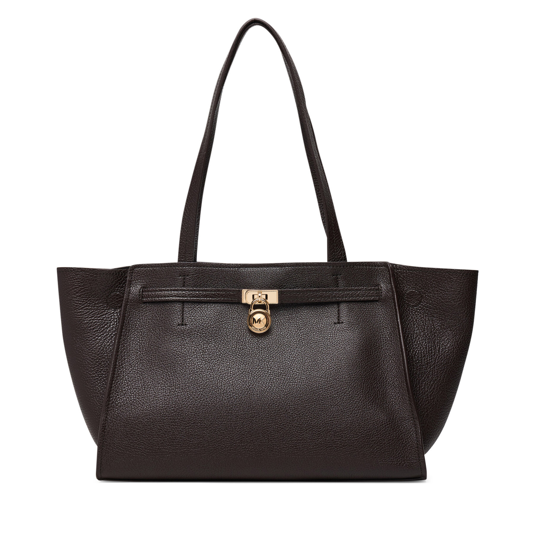 Geantă MICHAEL Michael Kors Hamilton 30F6GNXT7L Maro închis