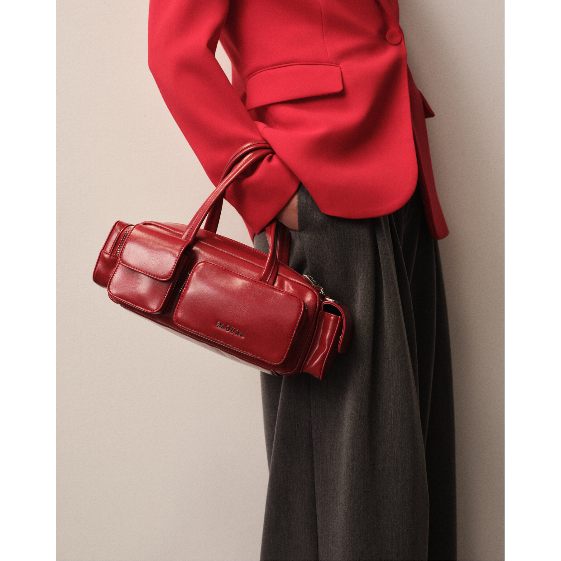 Borsetta Badura WEN-32 Rosso