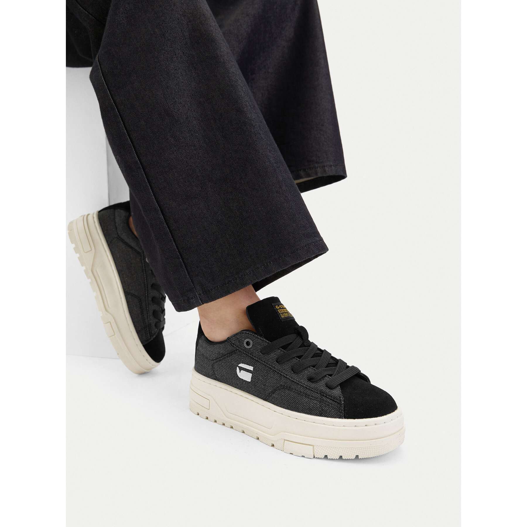 Sneakersy G-Star Raw CEO-COLS Čierna