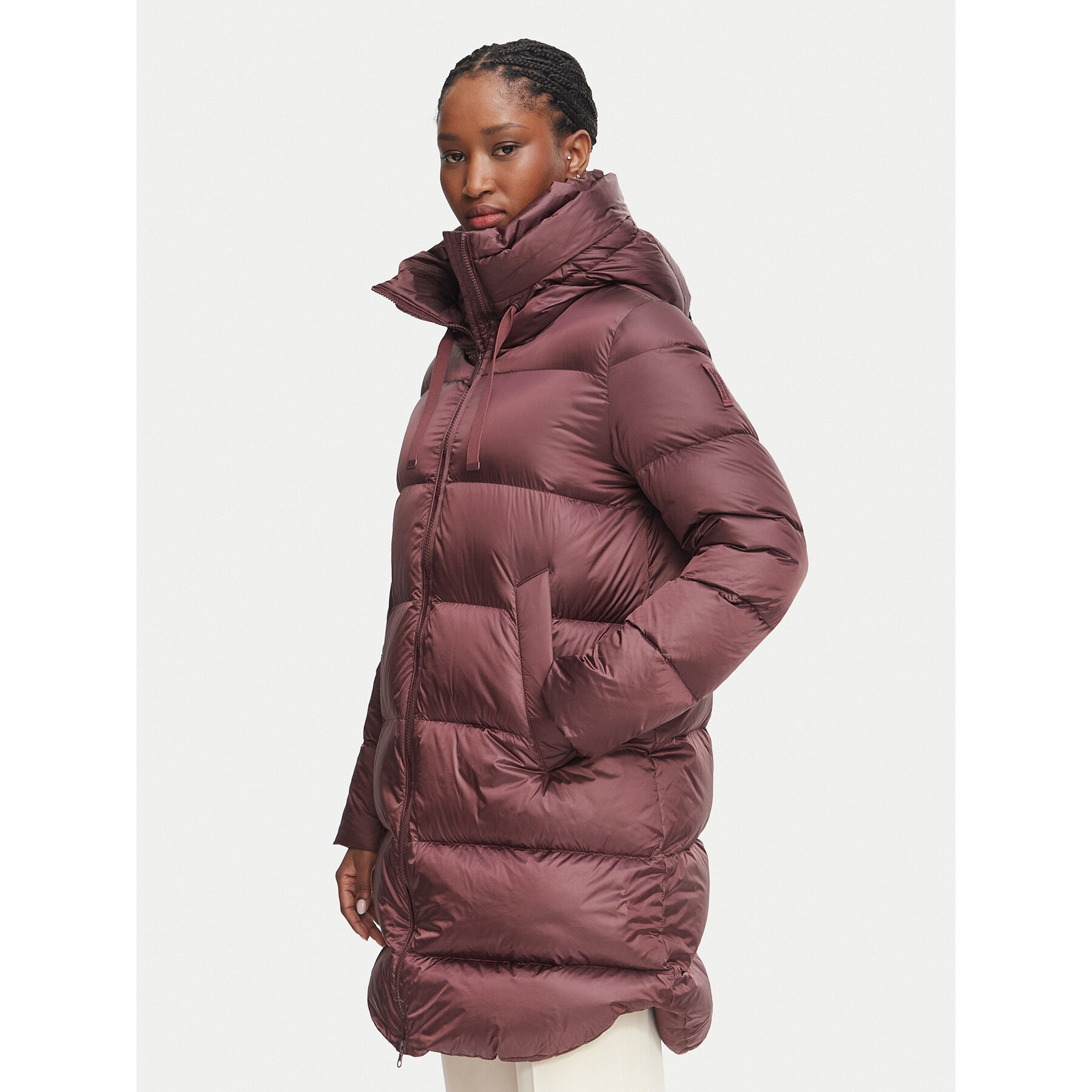 Bomboogie Daunenjacke Geneva CW6630TDLC6 Dunkelbraun Regular Fit