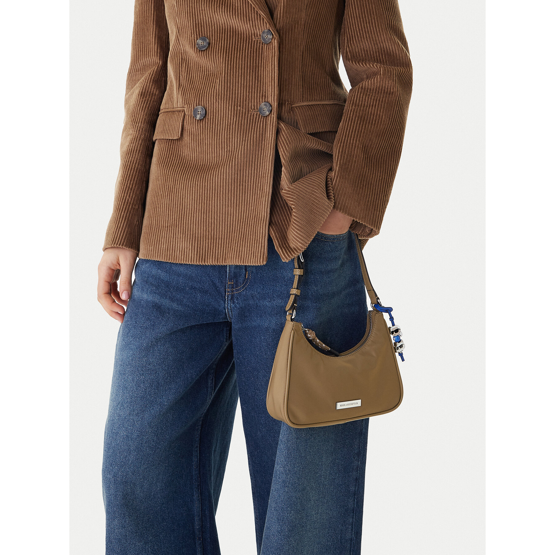 Geantă KARL LAGERFELD B1W32068 Maro