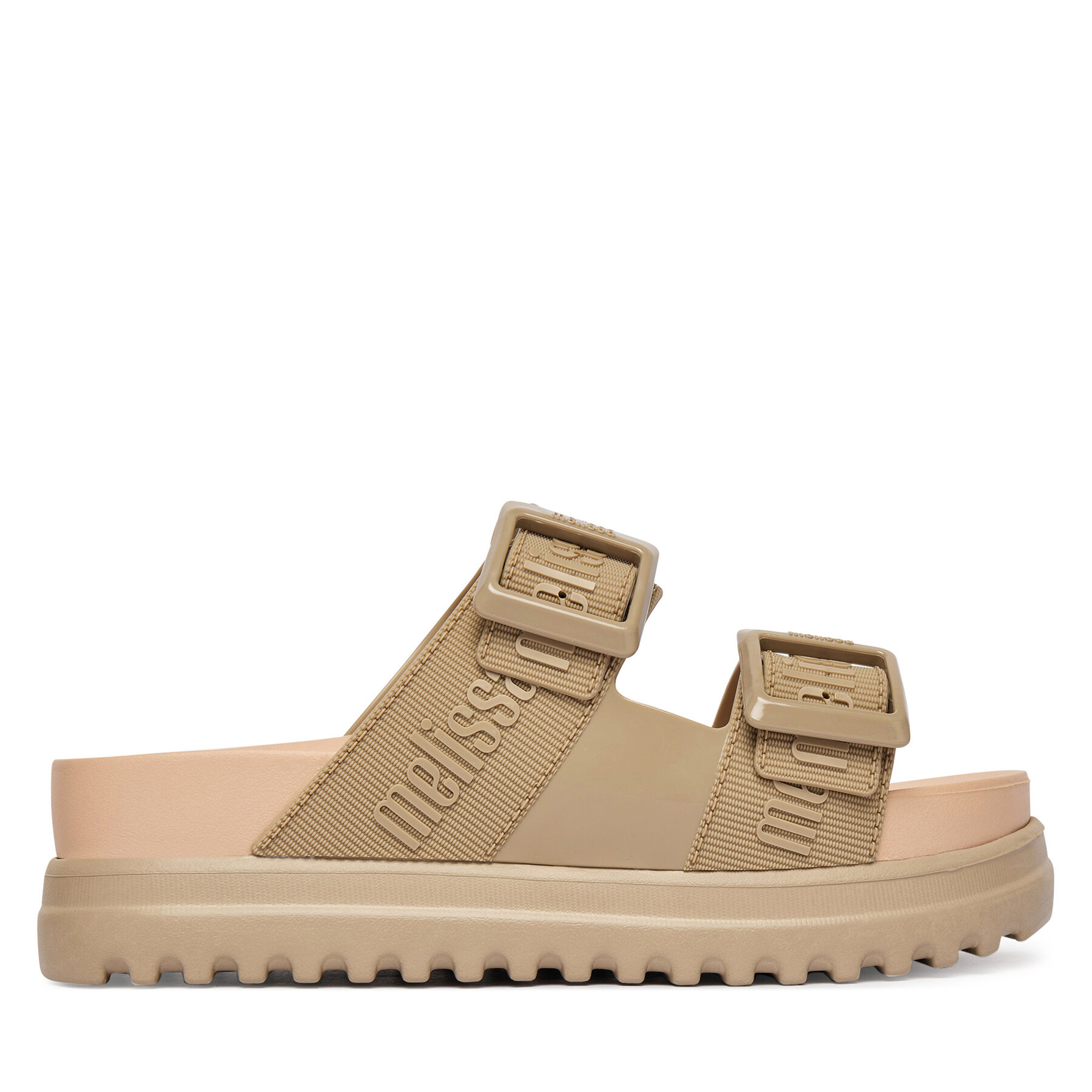 Şlapi Melissa Melissa Cozy M Lover Platform Ad 35977 Bej