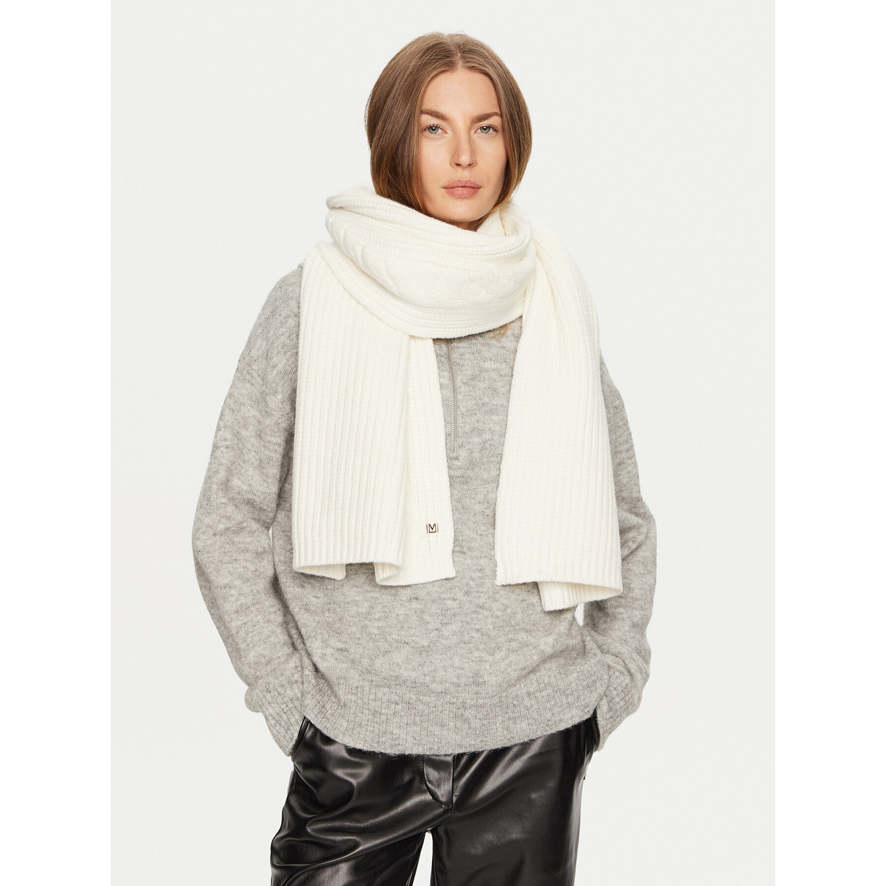Sciarpa Guess 4BGZ03 5618Z Bianco, Taglia 00, taglia : 00