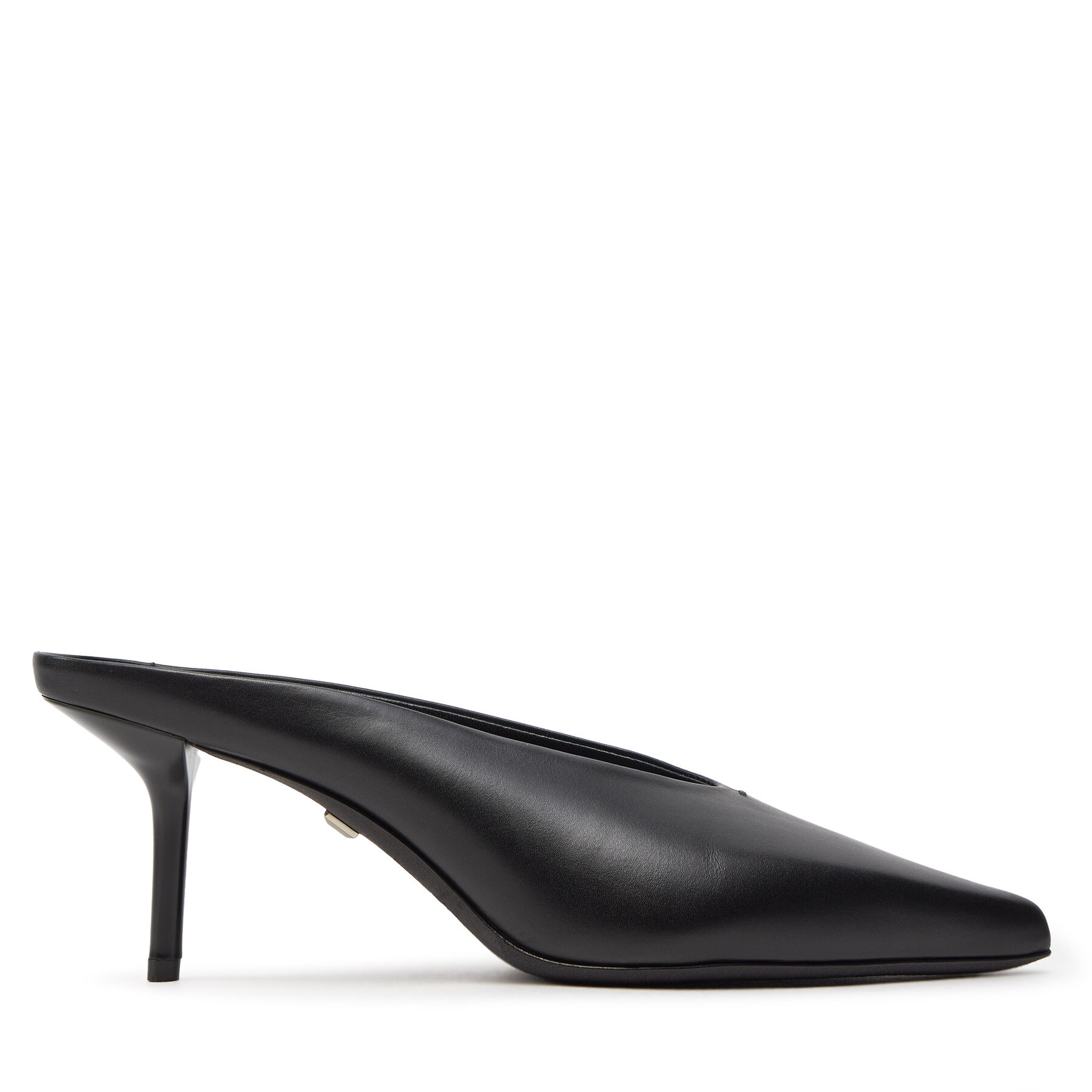 Şlapi Max Mara Femei, Mărimea: 37, Negru, Mmmulecalf 24245261716